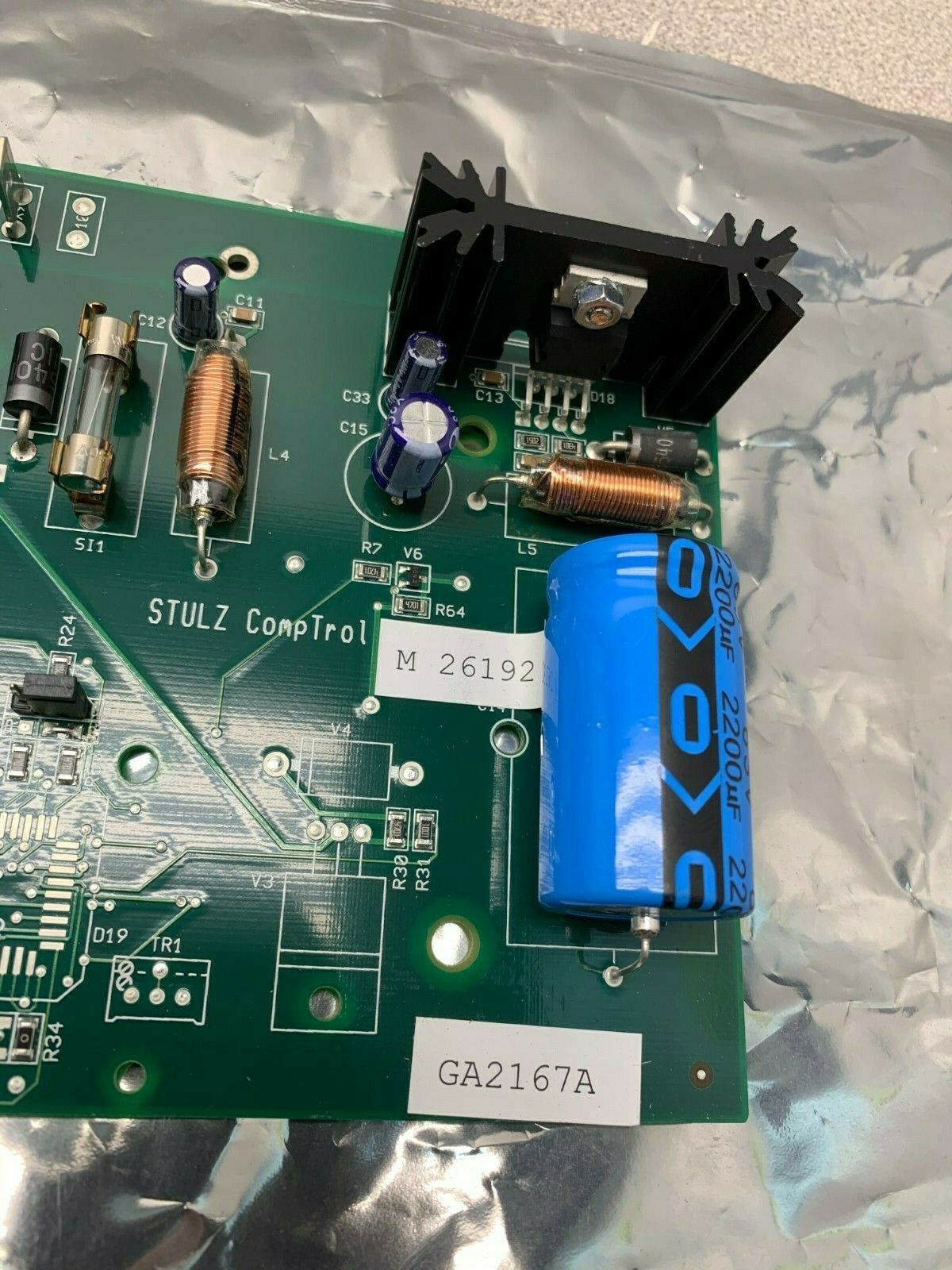 NEW NO BOX STULZ M 26192 CIRCUIT BOARD OP 2 COP6 CIRCUIT BOARD GA2167A