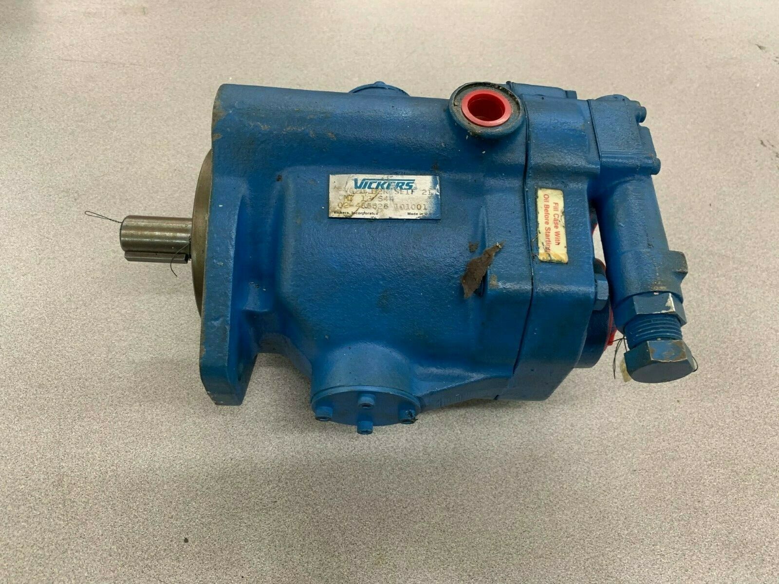 NEW NO BOX VICKERS 02-466626 HYDRAULIC PUMP PVQ20 B2R SE1F 21 CM7 12