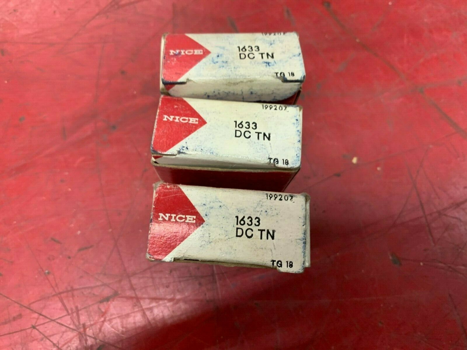 LOT OF 3 NEW IN BOX NICE BEARING 1633 DC TN