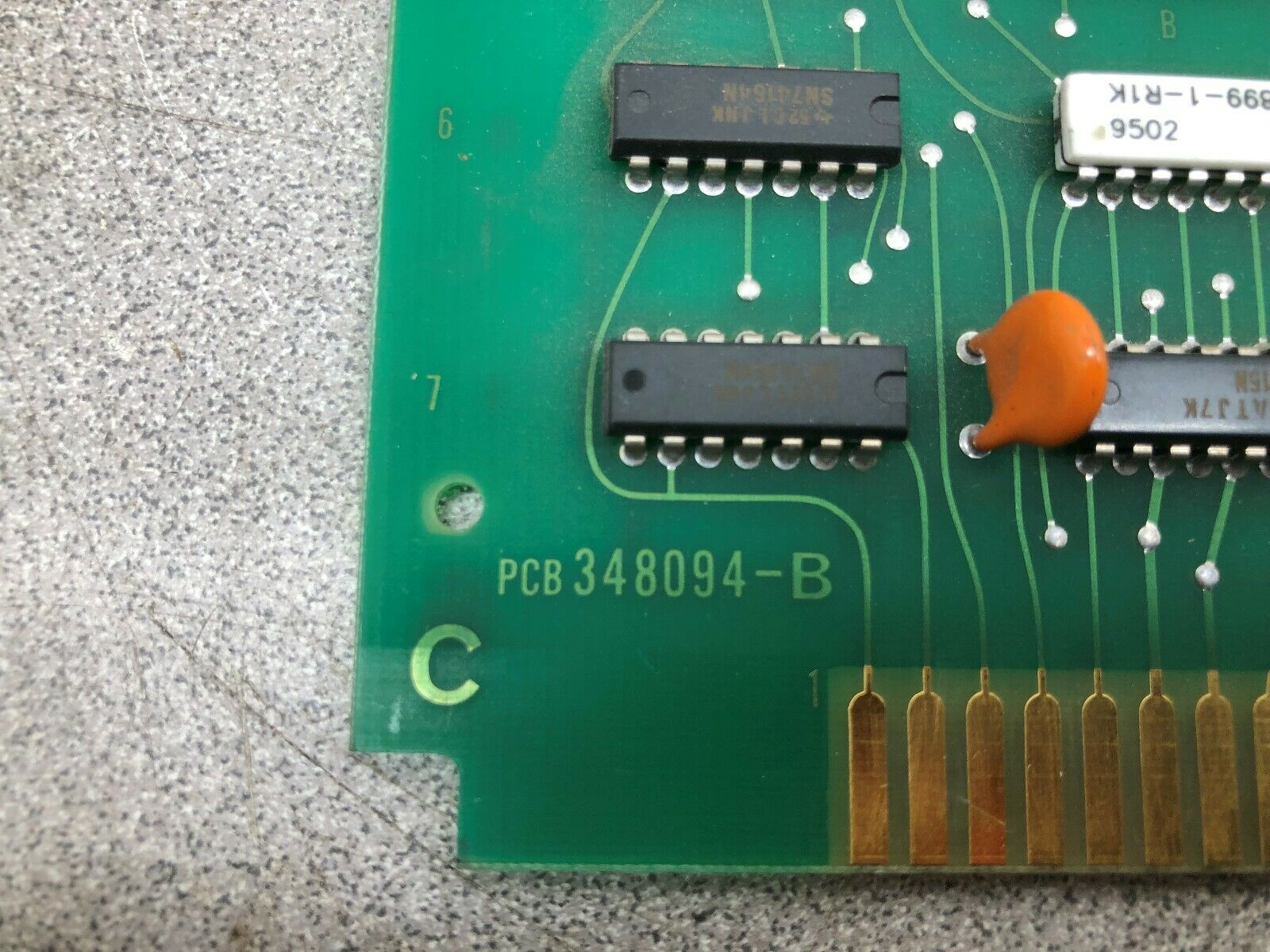 USED VIDEO JET CIRCUIT BOARD 348090D