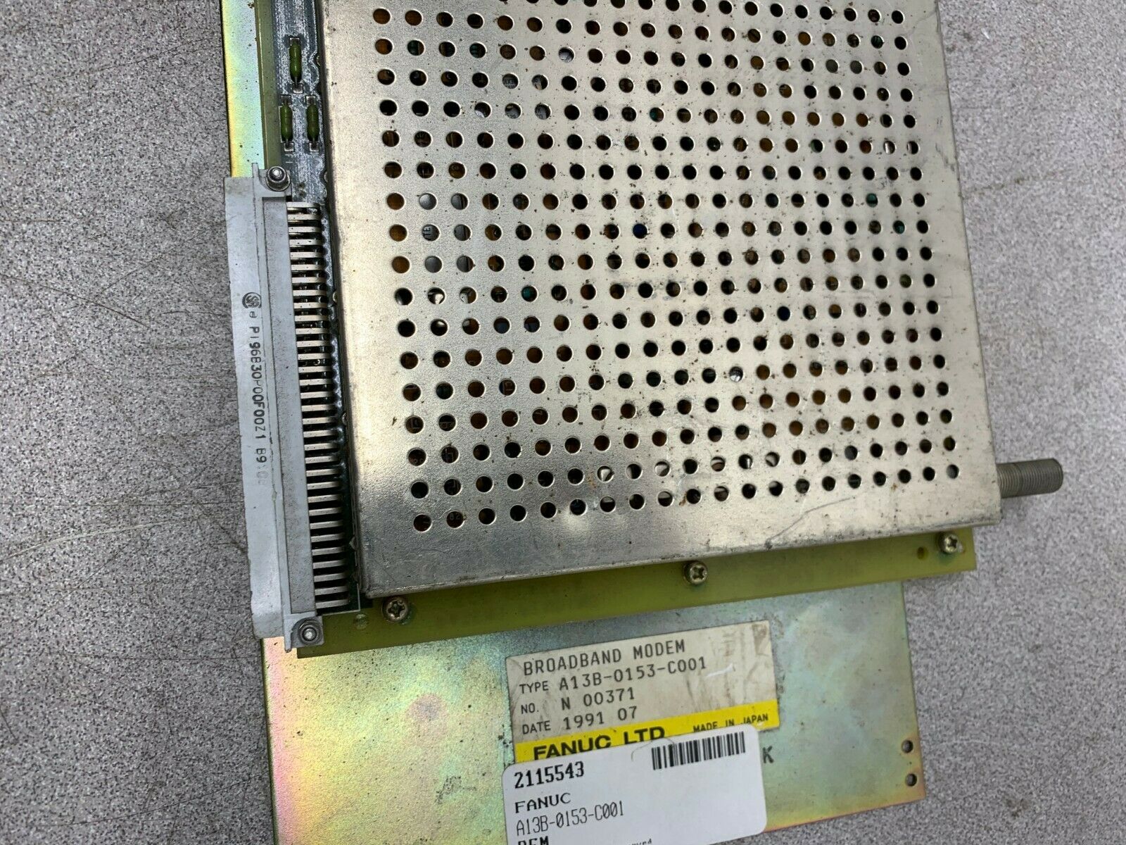 USED FANUC BROADBAND MODEM A13B-0153-C001