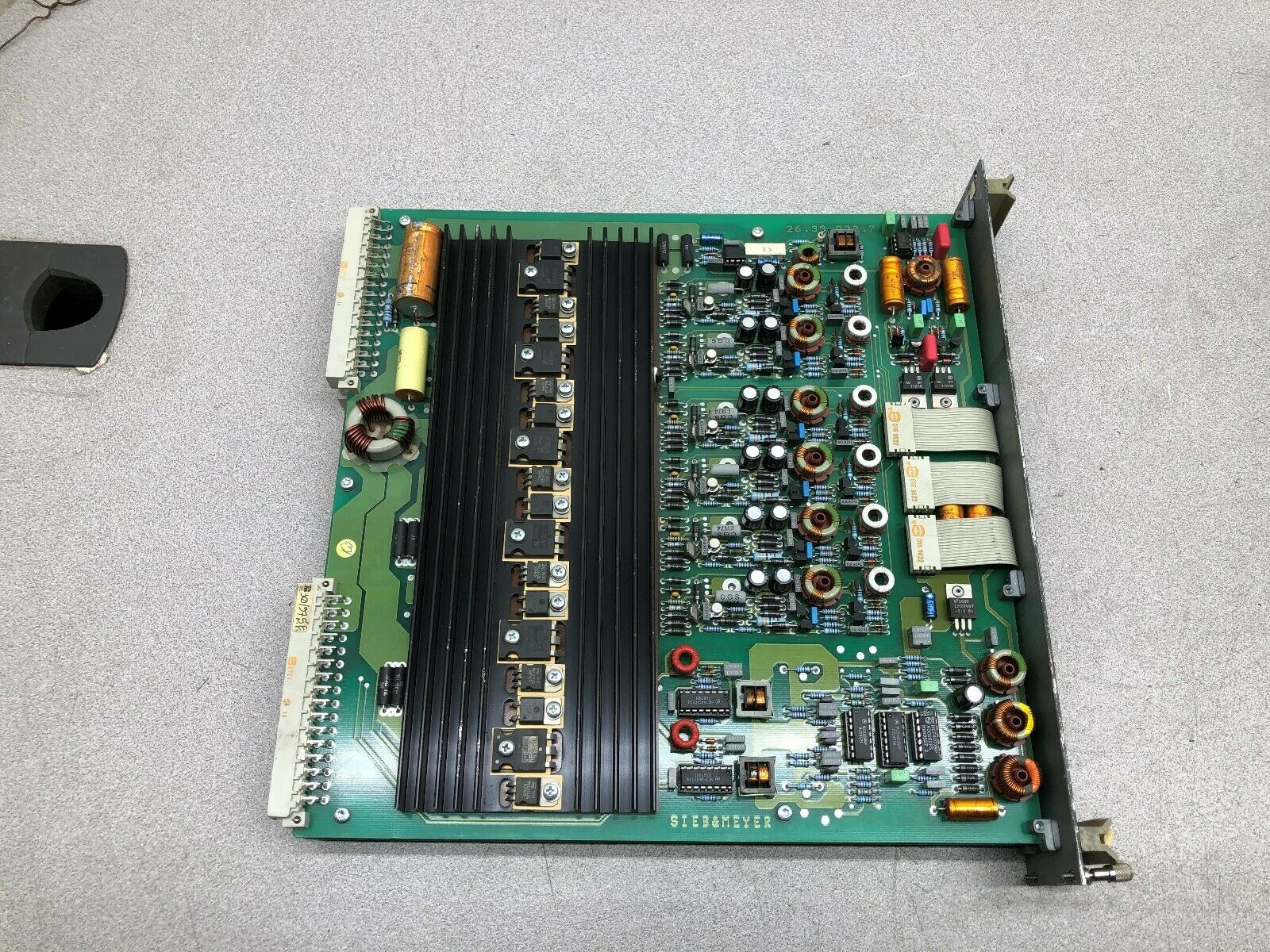 USED SIEB & MEYERS R-SERVO 2.1 SERVO BOARD MODULE 26.39.058.2