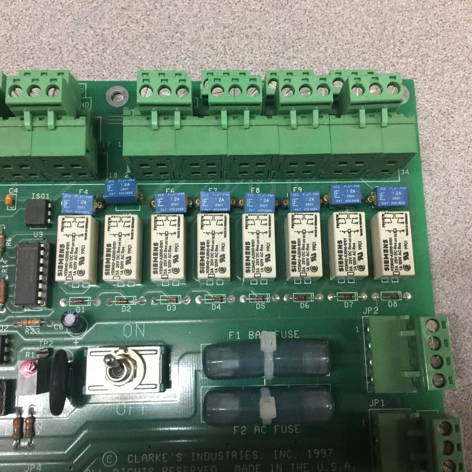 NEW NO BOX CLARKE'S INDUSTRIES CIRCUIT BOARD 7005-00600 REV2.1