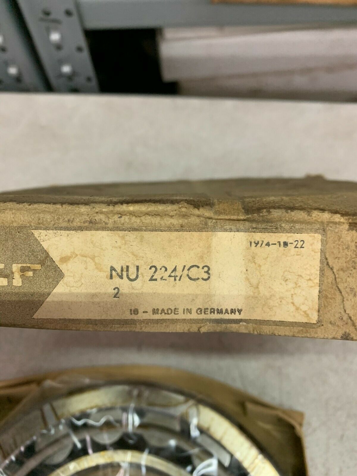 NEW SKF NU224C3 CYLINDRICAL ROLLER BEARING NU 224/C3