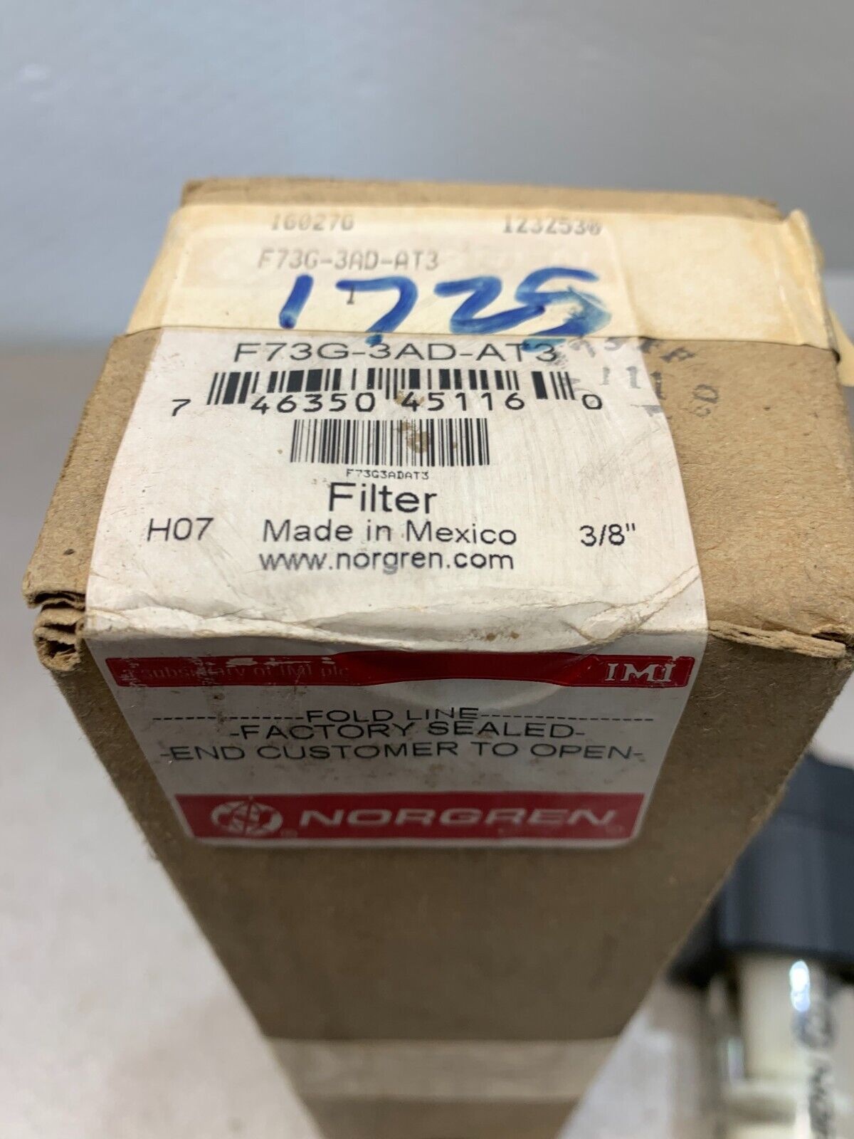 NEW IN BOX NORGREN PNEUMATIC FILTER F73G-3AD-AT3