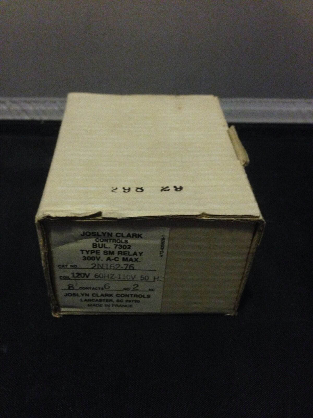 NEW IN BOX 2N16276 JOSLYN CLARK SM RELAY 2N162-76