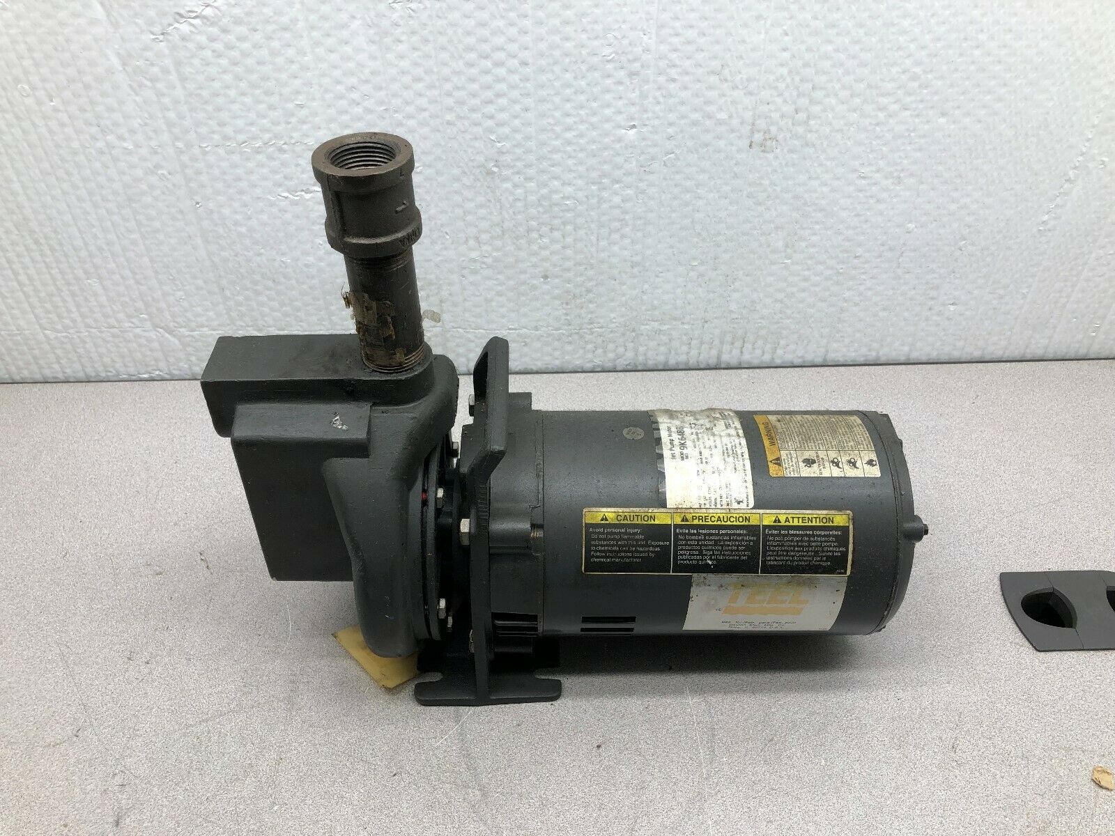 USED TEEL 1/3 HP 115/230 VAC 1 PH JET PUMP 9K648B