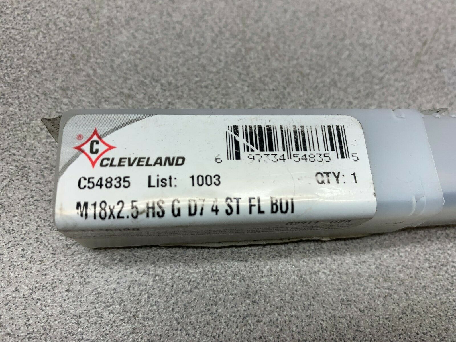 NEW NO BOX CLEVELAND HAND TAP C54835