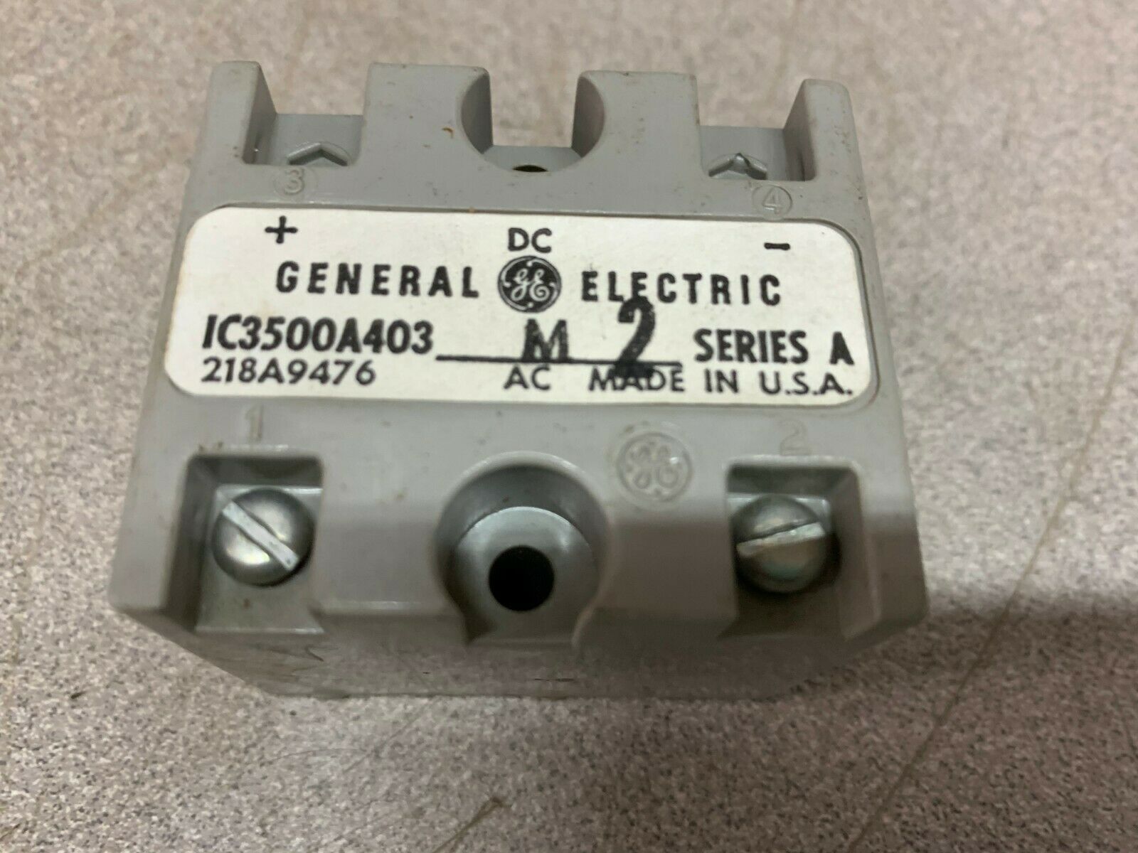 NEW NO BOX GENERAL ELECTRIC RECTIFIER IC3500A403M2