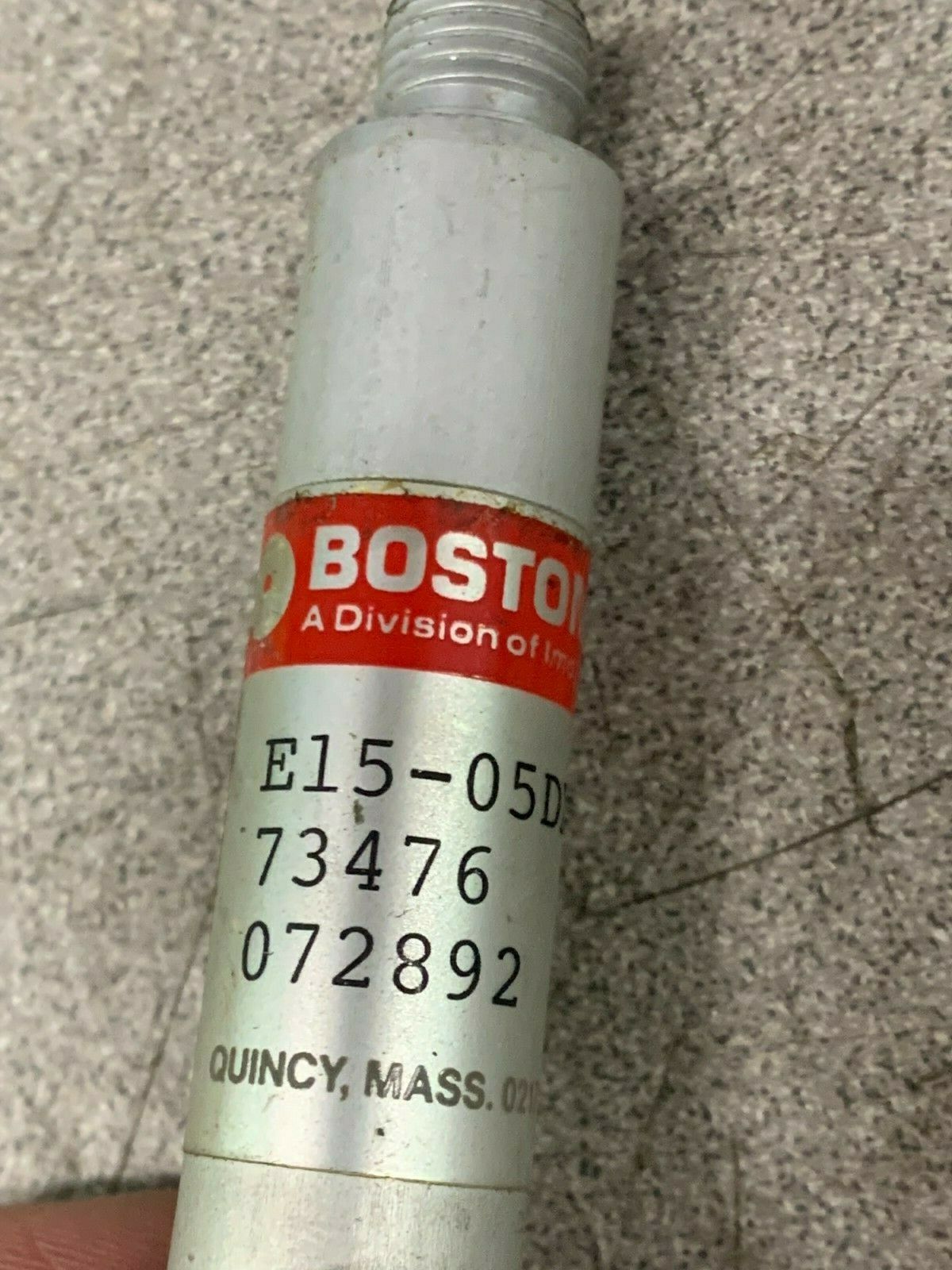 NEW NO BOX BOSTON GEAR CYLINDER E15-05DX1-1004