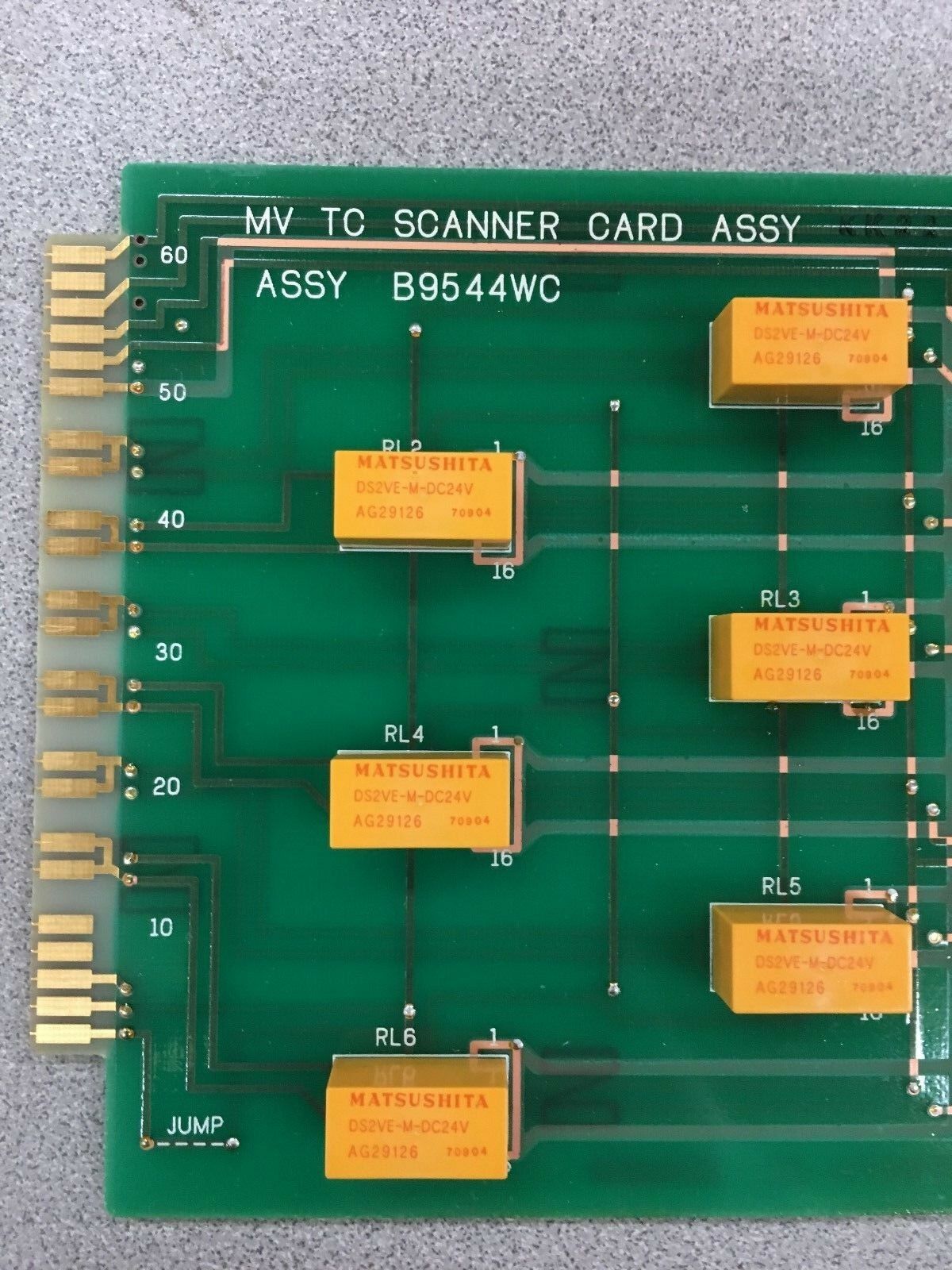 NEW NO BOX YOKOGAWA MV TC SCANNER CARD ASSEMBLY B9544WC