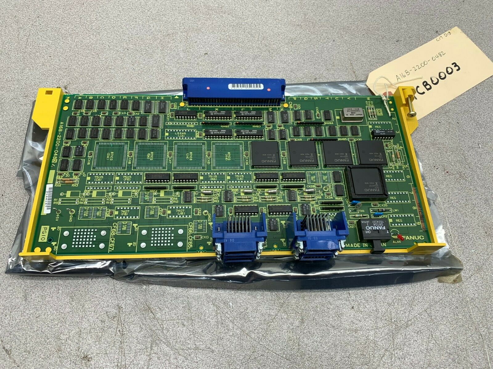 USED FANUC A16B-2200-048 PC BOARD POWERMATE A16B-2200-0482/04A