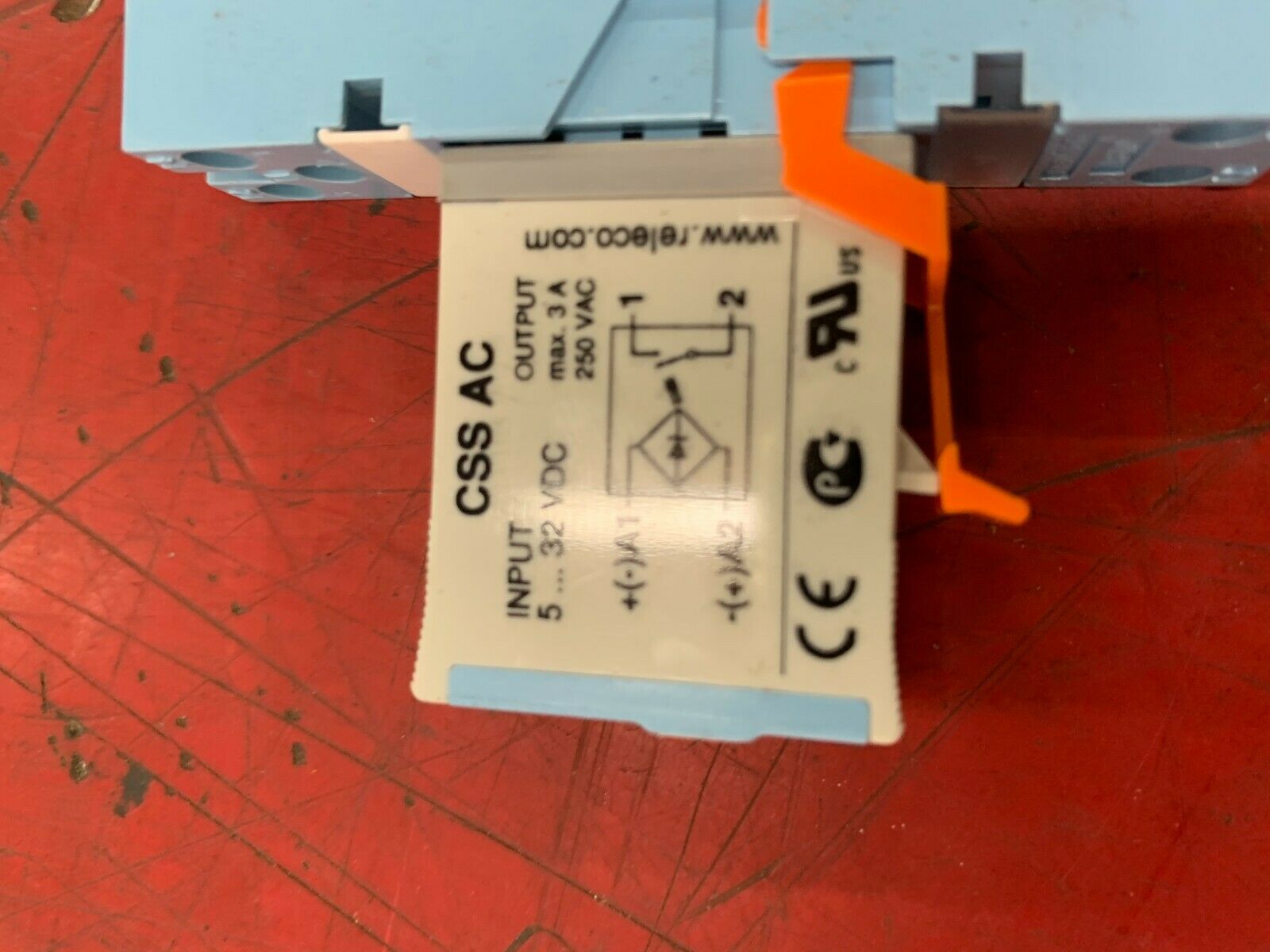 NEW NO BOX RELECO RELAY W/ SOCKET CSS AC