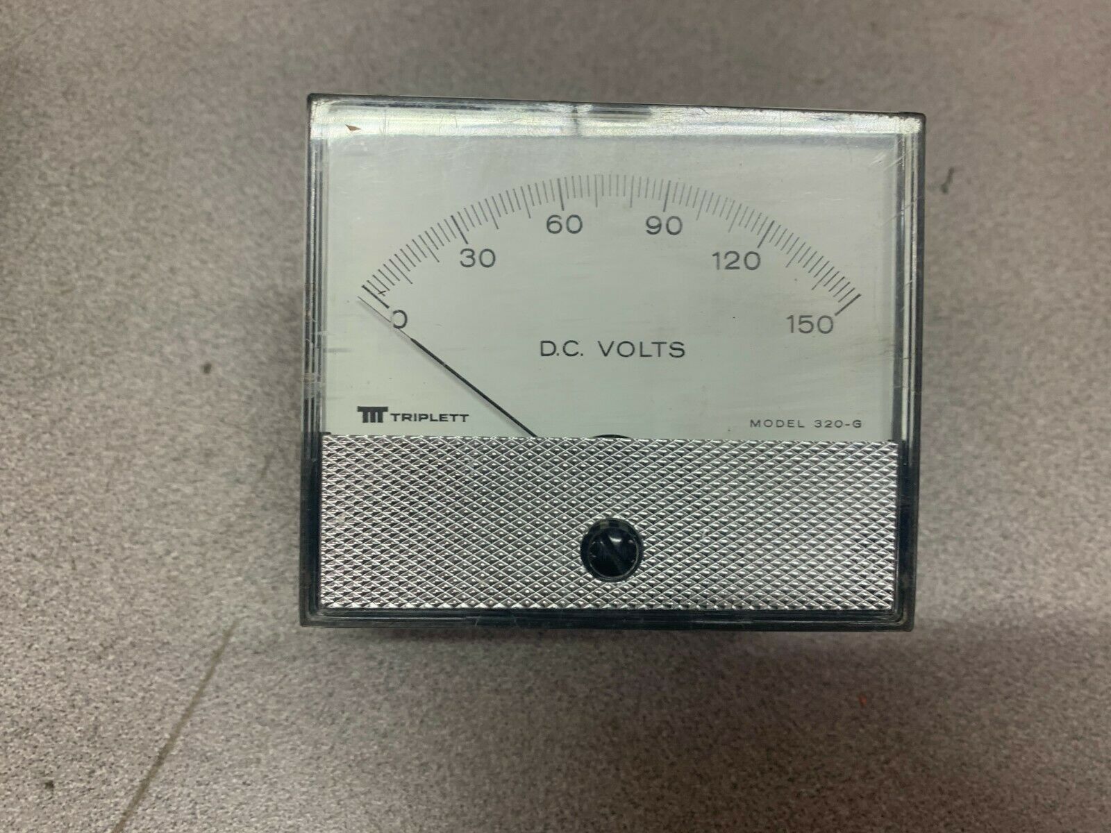 USED BROWNWELL 0-150 DCV METER TR320G