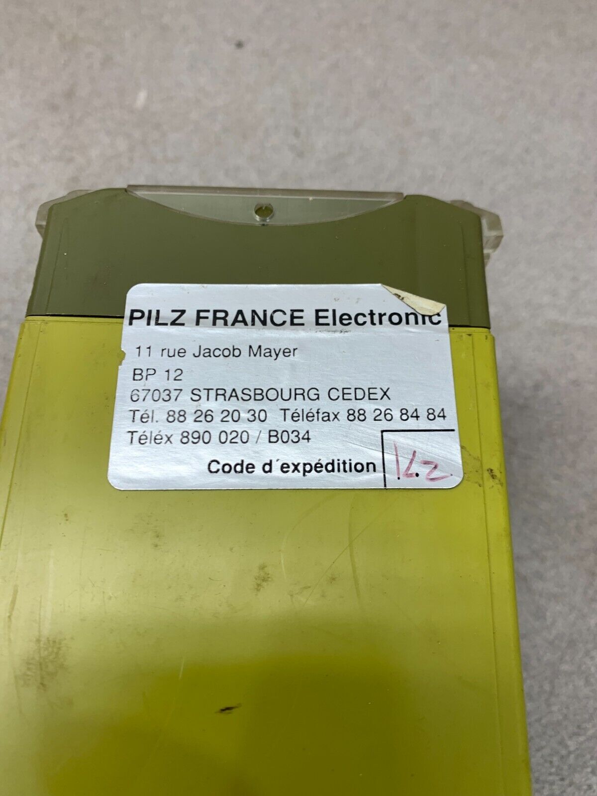 USED PILZ PZE 5 SAFETY RELAY PZE/5 24VDC 4S 1O