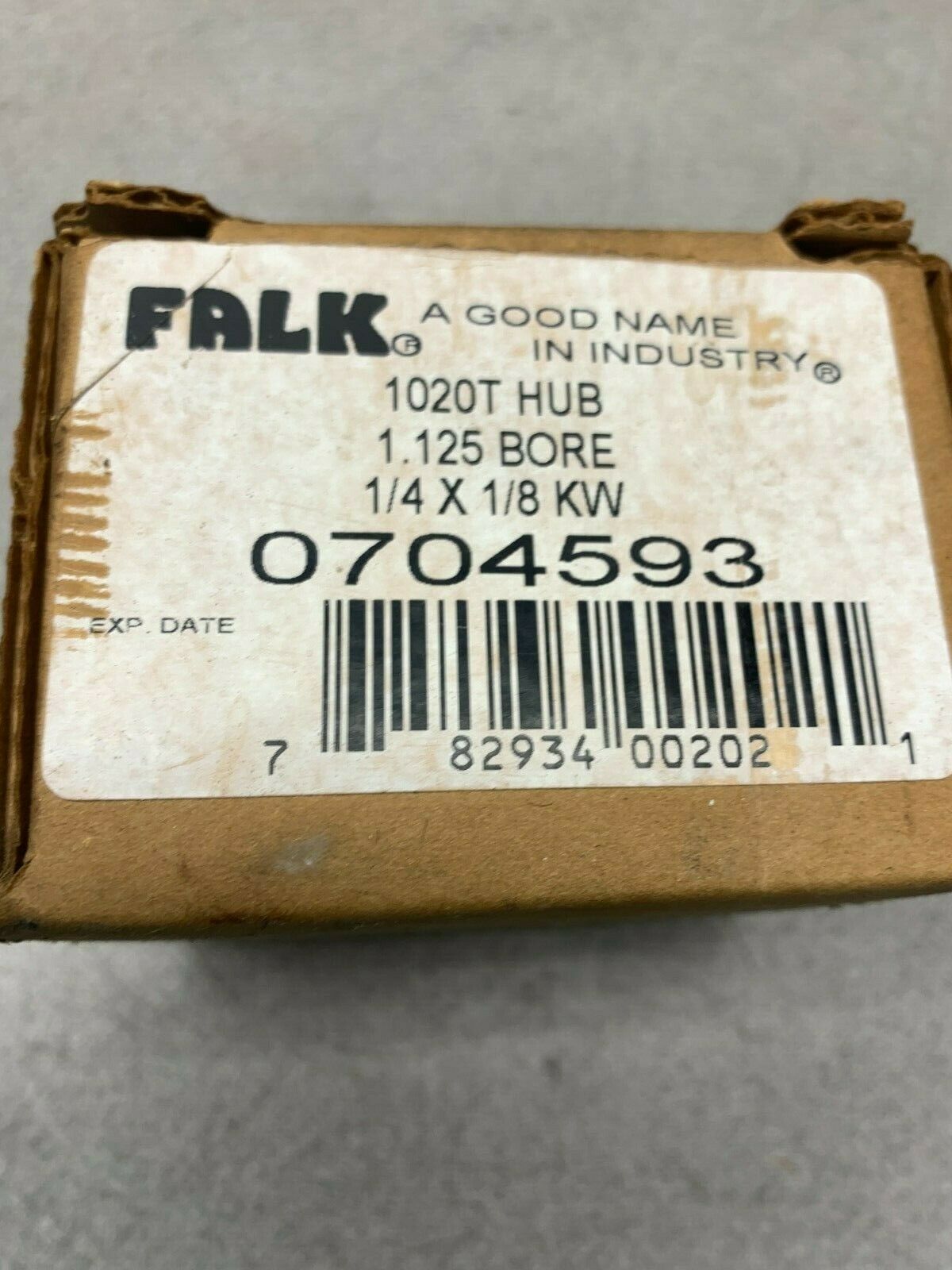 NEW IN BOX FALK 1.125 BORE 1/4 X 1/8 KW 1020T HUB 0704593