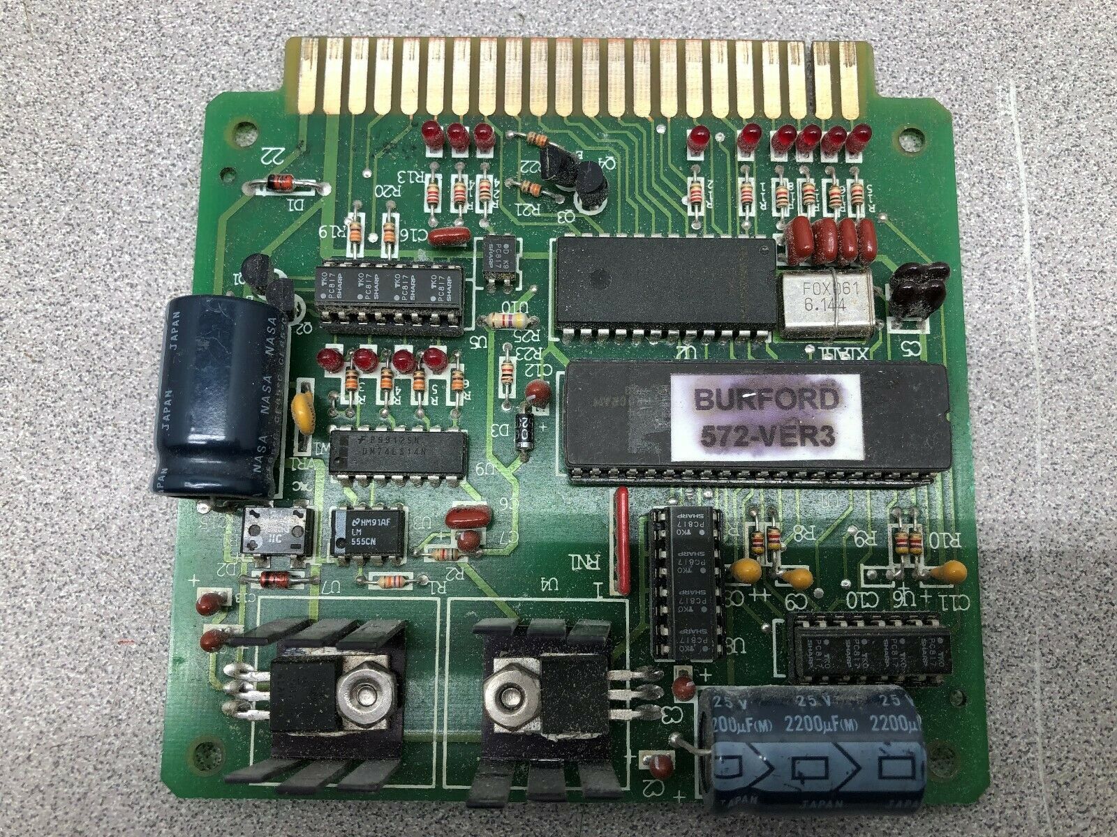 USED BURFORD CONTROL BOARD 572-VER3