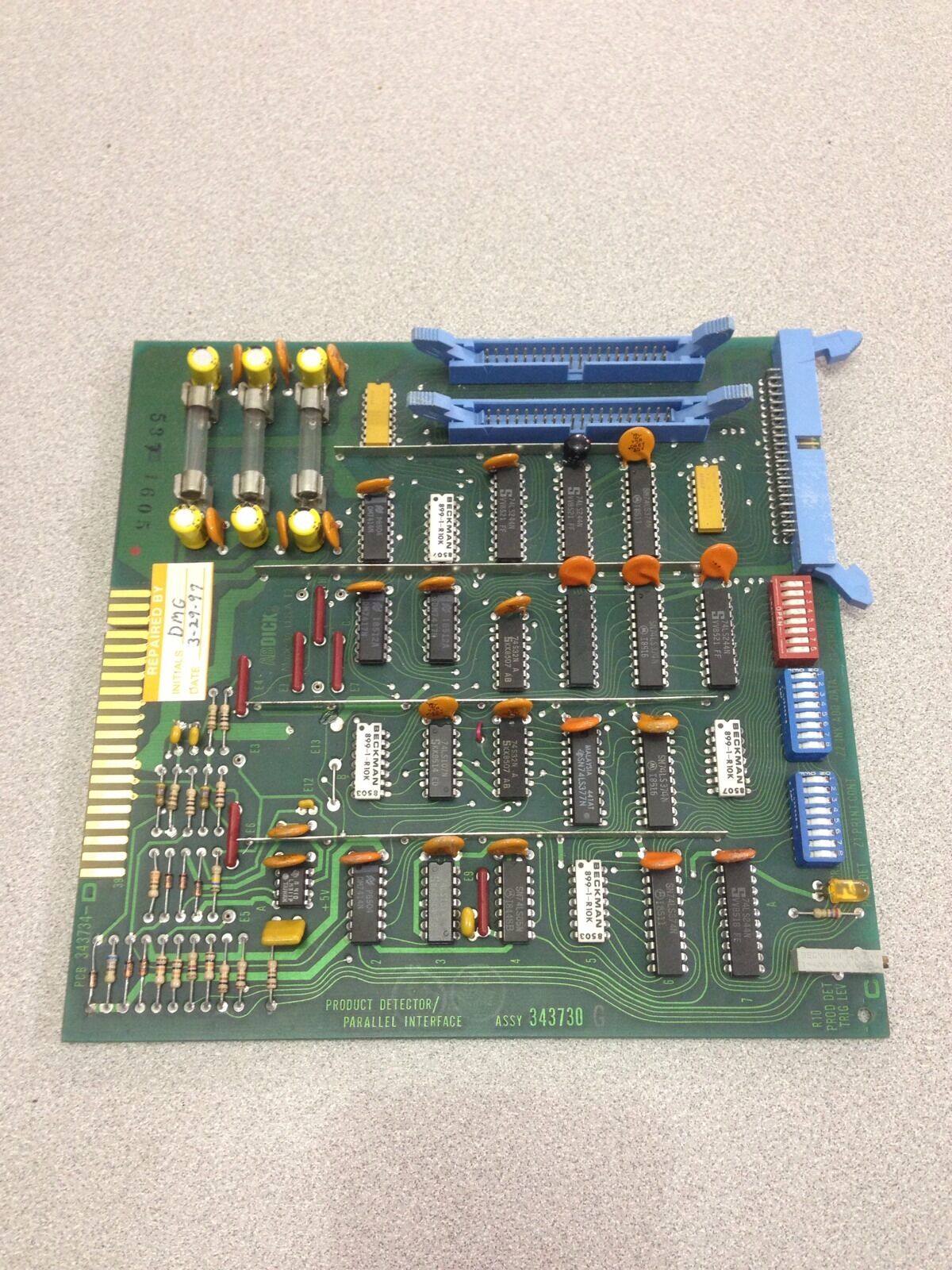 REMANUFACTURED AB DICK CIRCUIT BOARD PCB 343734-D