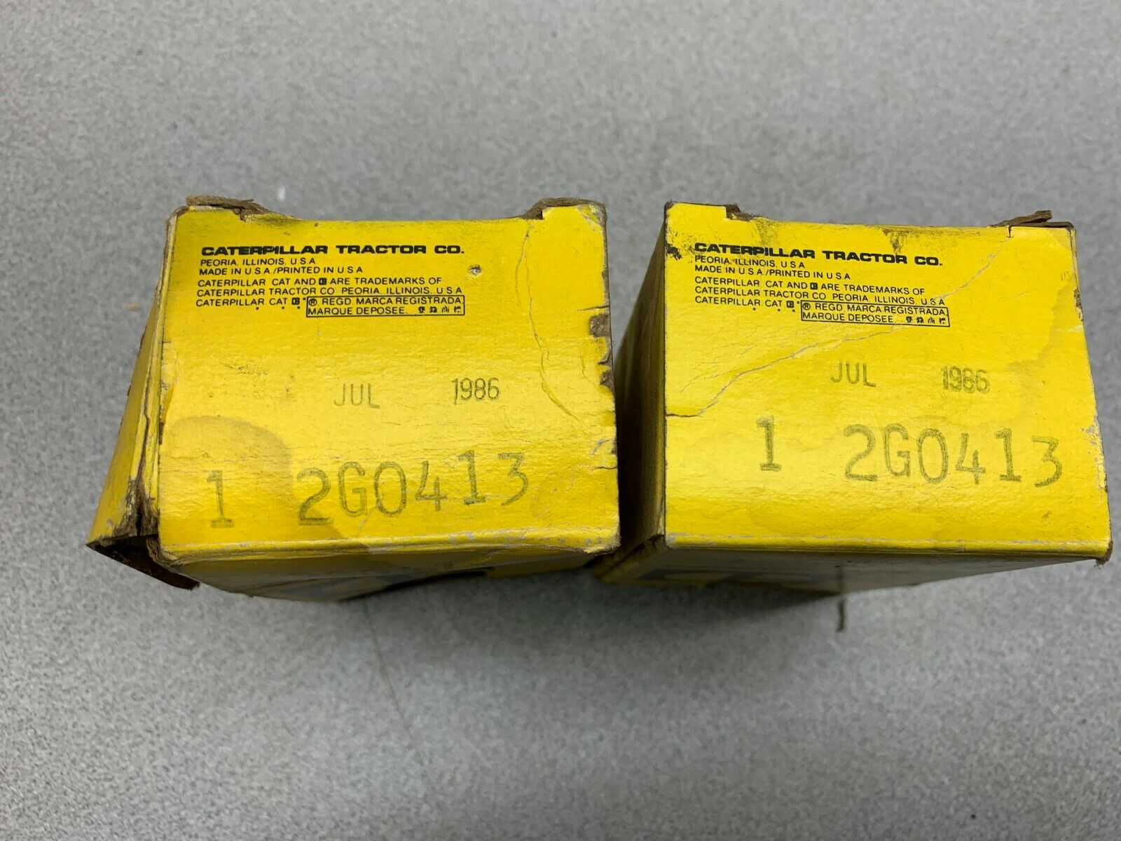 LOT OF 2 NEW IN BOX CATERPILLAR RESISTOR 2G0413