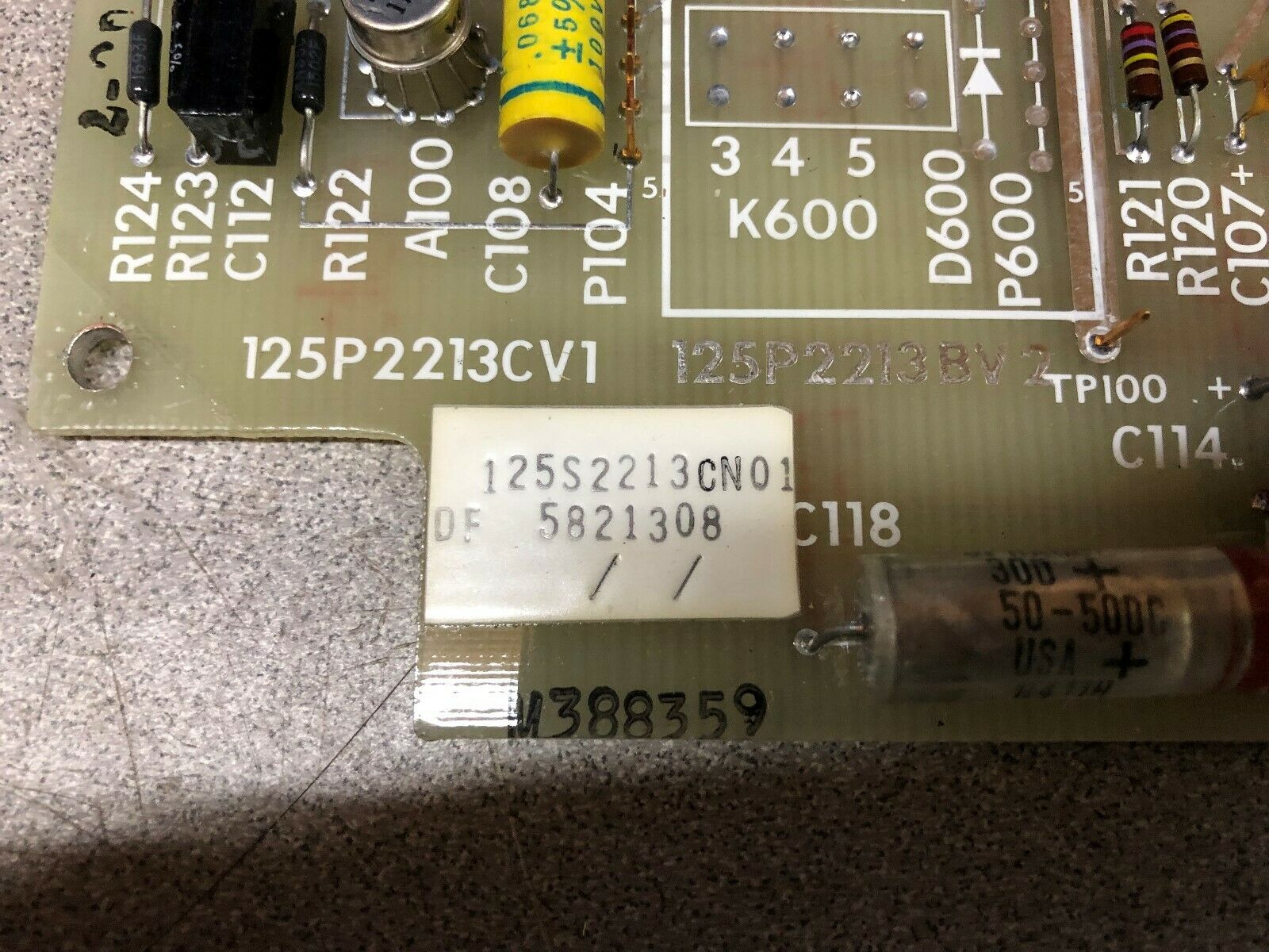 USED CIRCUIT BOARD 125S2213CN01