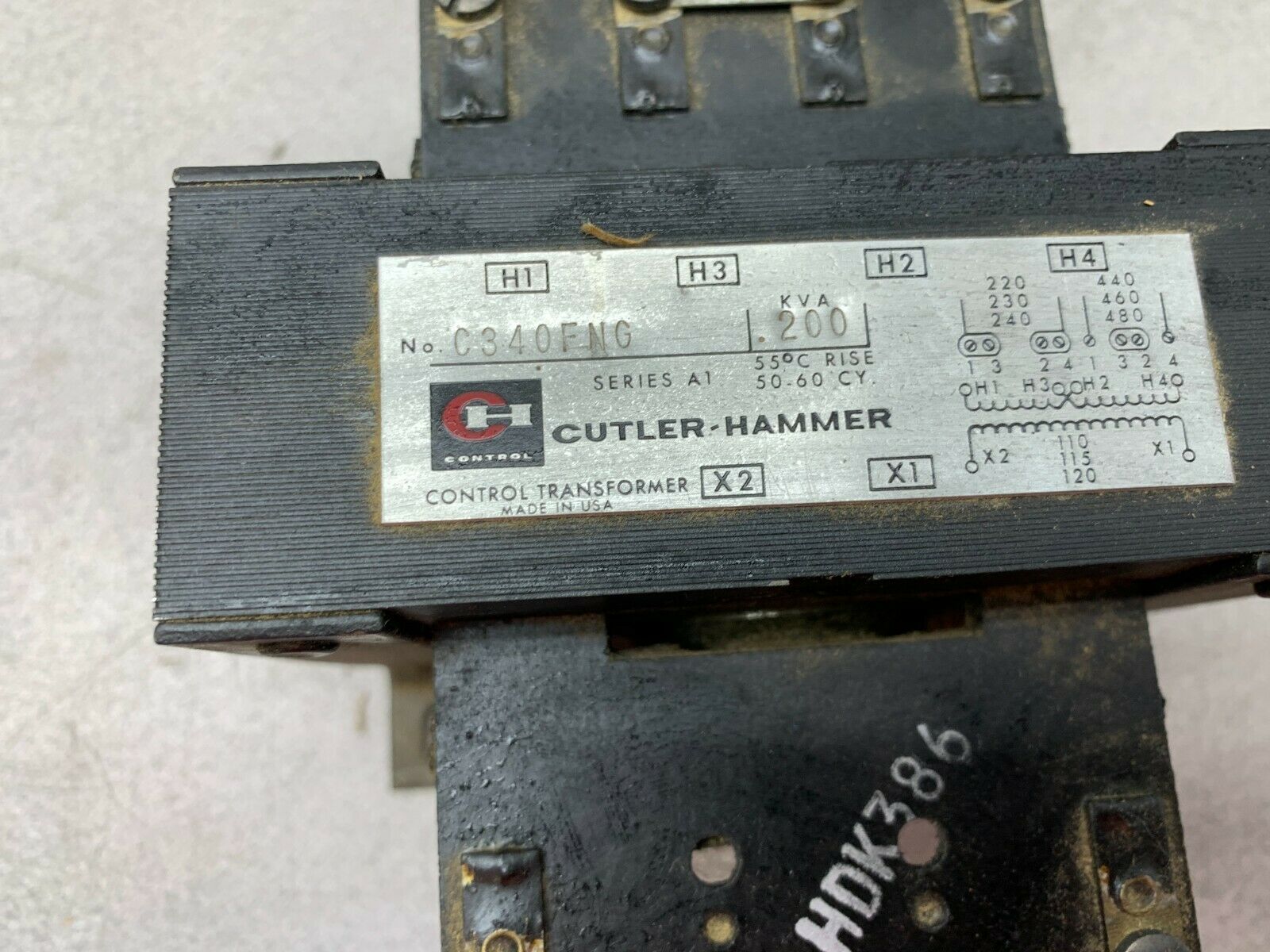 NEW IN BOX CUTLER-HAMMER CONTROL TRANSFORMER C340FNG