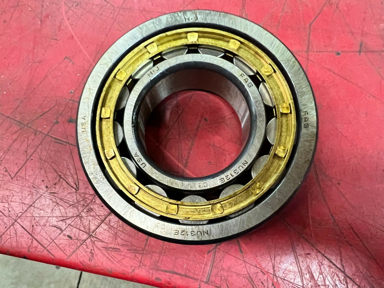 NEW IN BOX FAG CYLINDRICAL BEARING NU312E.M1.C3