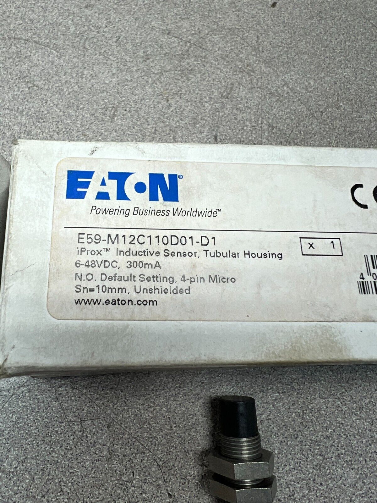 NEW IN BOX EATON SENSOR E59-M12C110D01-D1