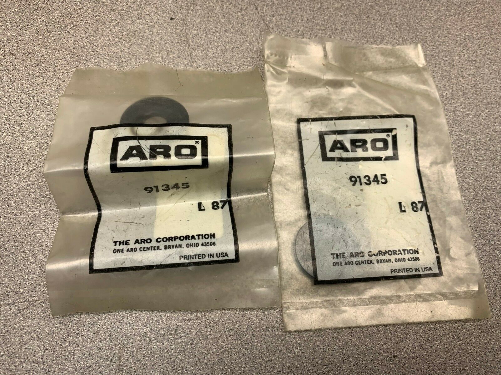 LOT OF 2 NEW IN BAG ARO WASHER 91345