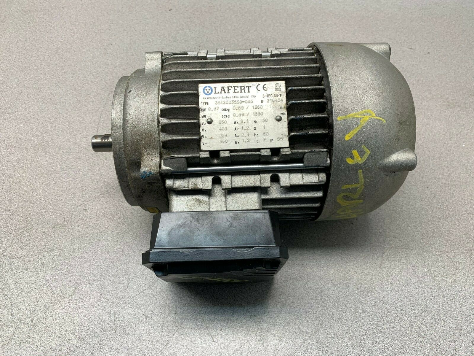 USED LAFERT MOTOR 3842503590-085