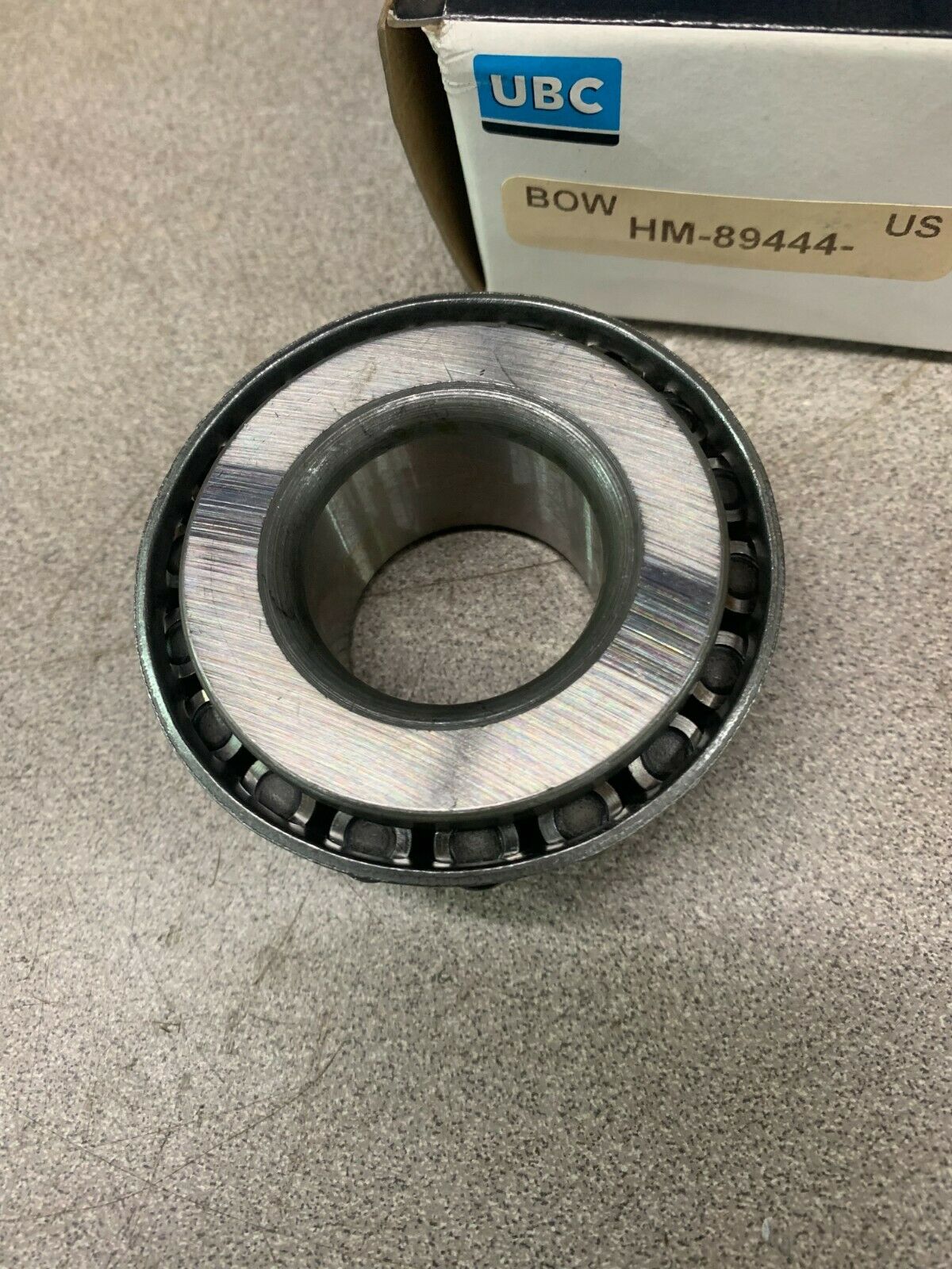 NEW IN BOX BOWER UBC TAPERED CONE BEARING HM89444