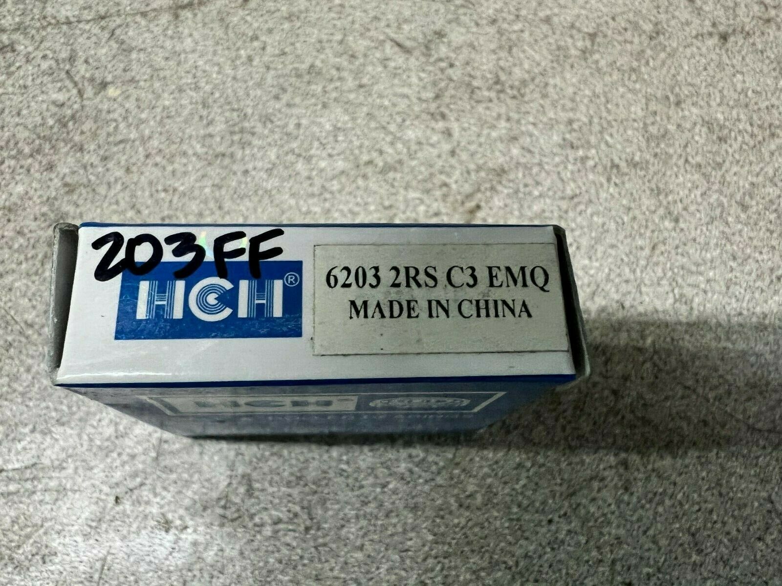 LOT OF 6 NEW IN BOX HCH 6203 2RS C3 BALL BEARING 6203 2RS C3 EMQ