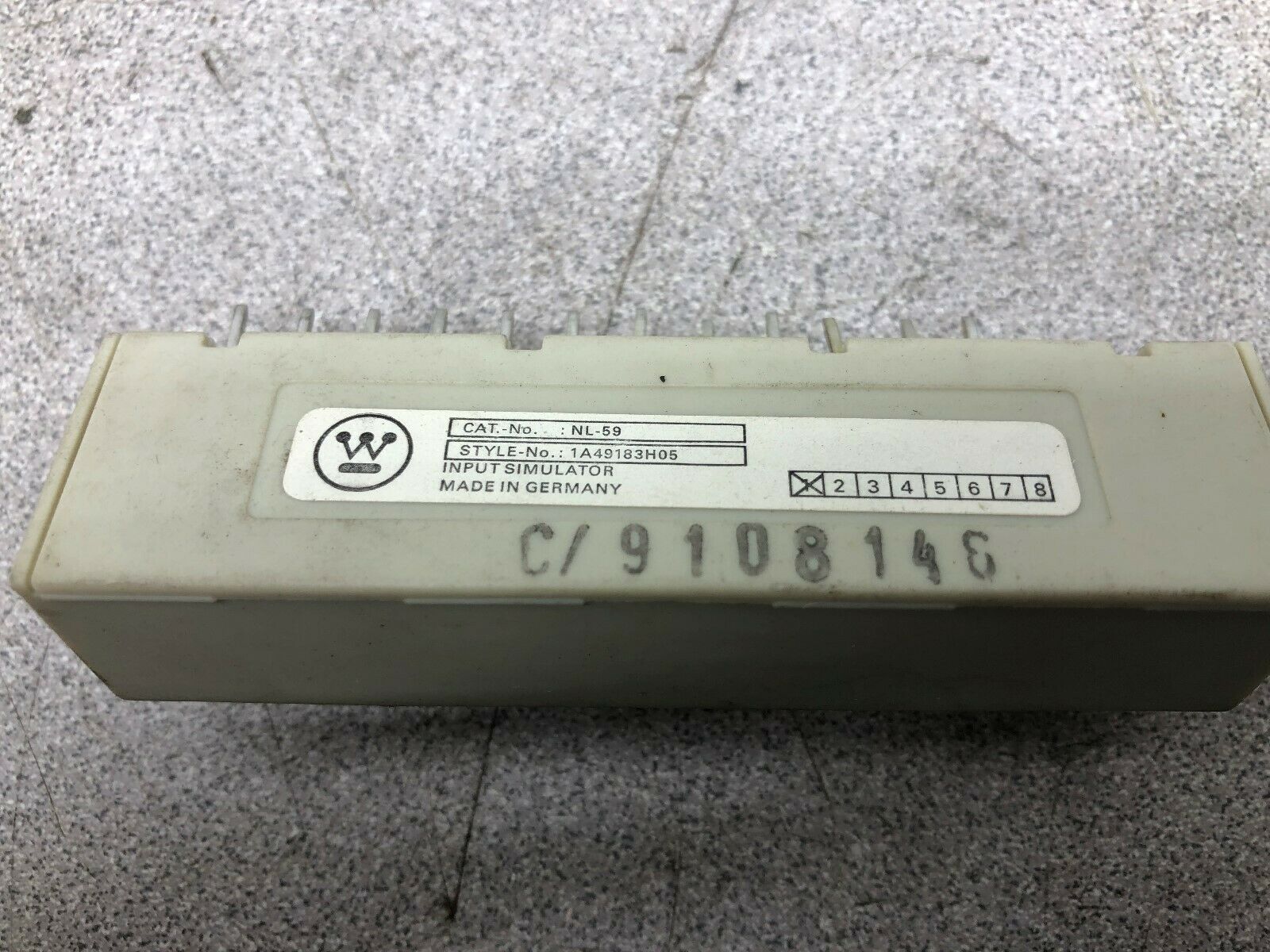 NEW IN BOX WESTINGHOUSE INPUT SIMULATOR  NL-59