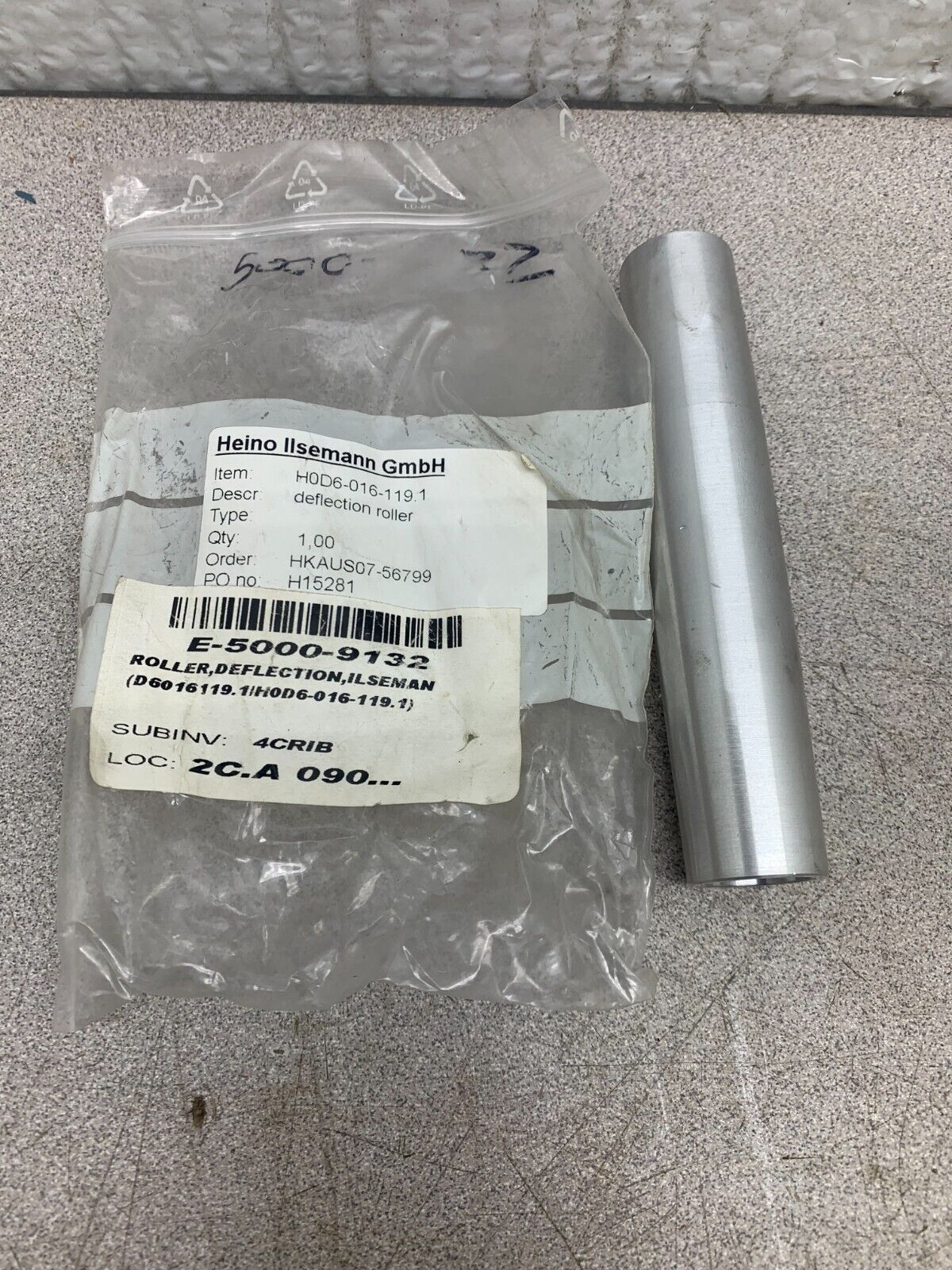 NEW HEINO IISEMANN H0D6-016-119.1 DEFLECTION ROLLER HKAUS07-56799