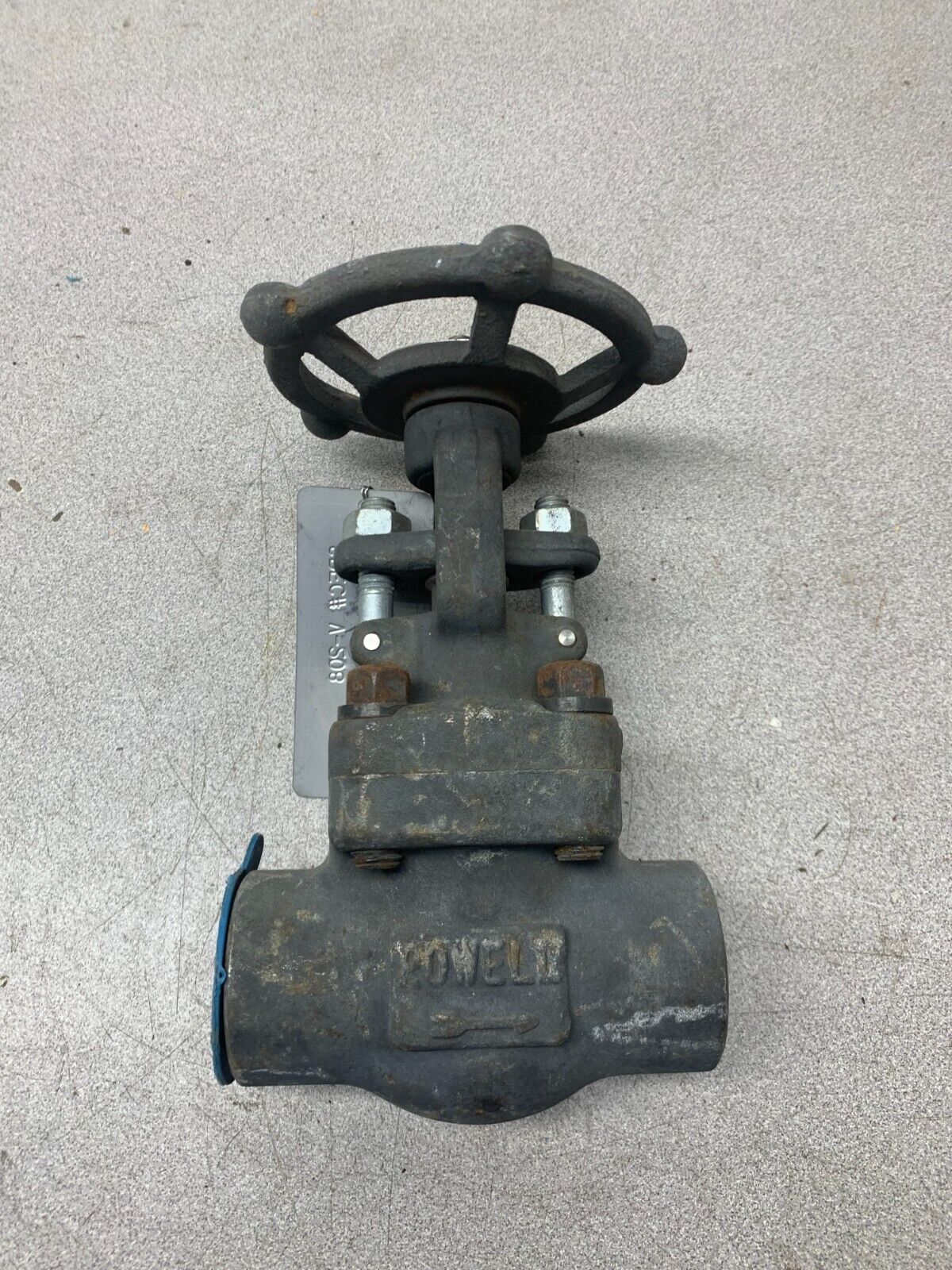 NEW POWELL 1" GATE VALVE GA08TA58GB CLASS 800 BODY A105