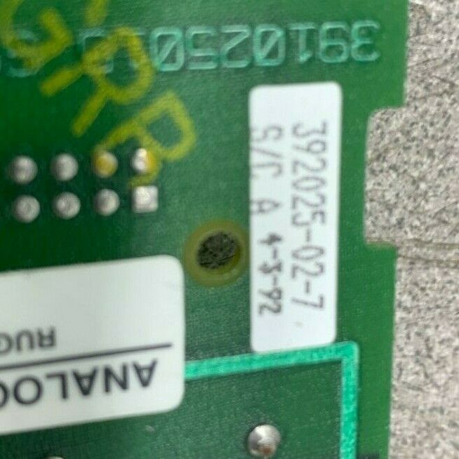 USED EMERSON CIRCUIT BOARD 392025-02-07