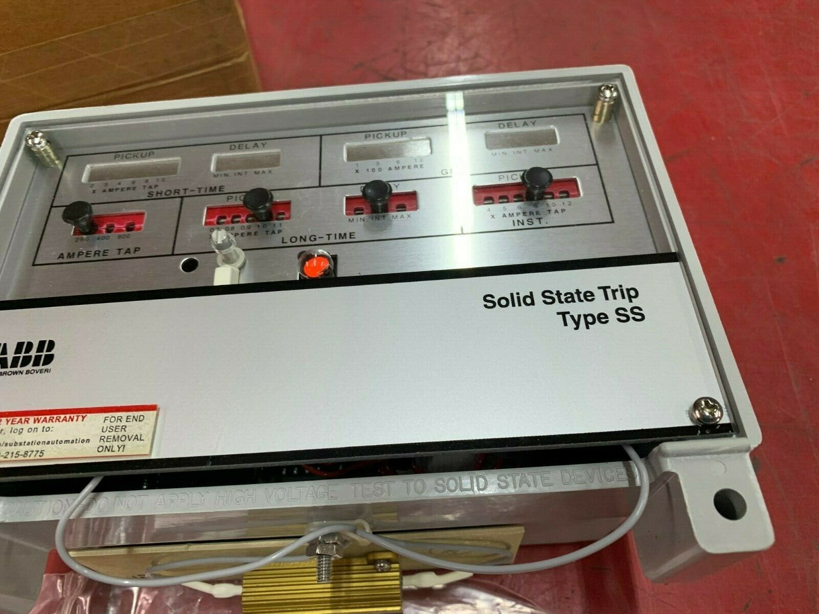 NEW IN BOX ABB POWER SHIELD SOLID STATE TRIP 609902-T203-N