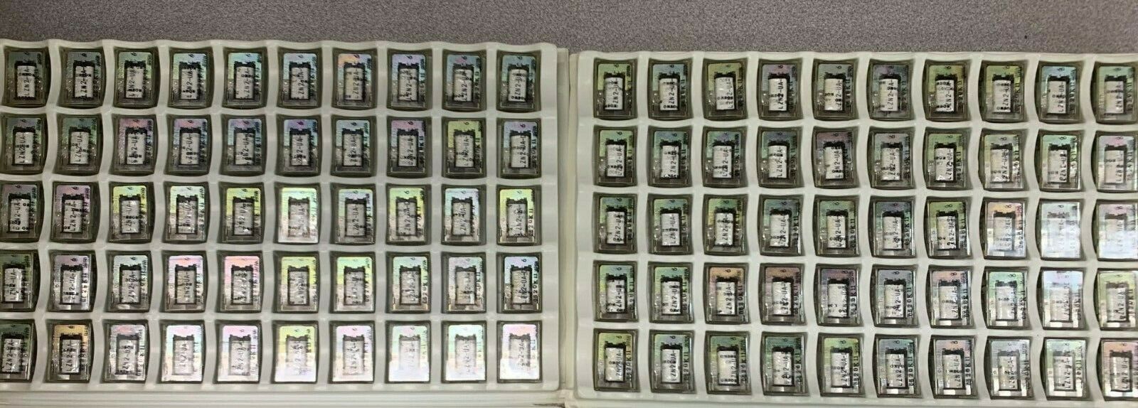 BOX OF 100 NEW IN BOX OMRON SUBMINIATURE RELAY LZN 2-UA