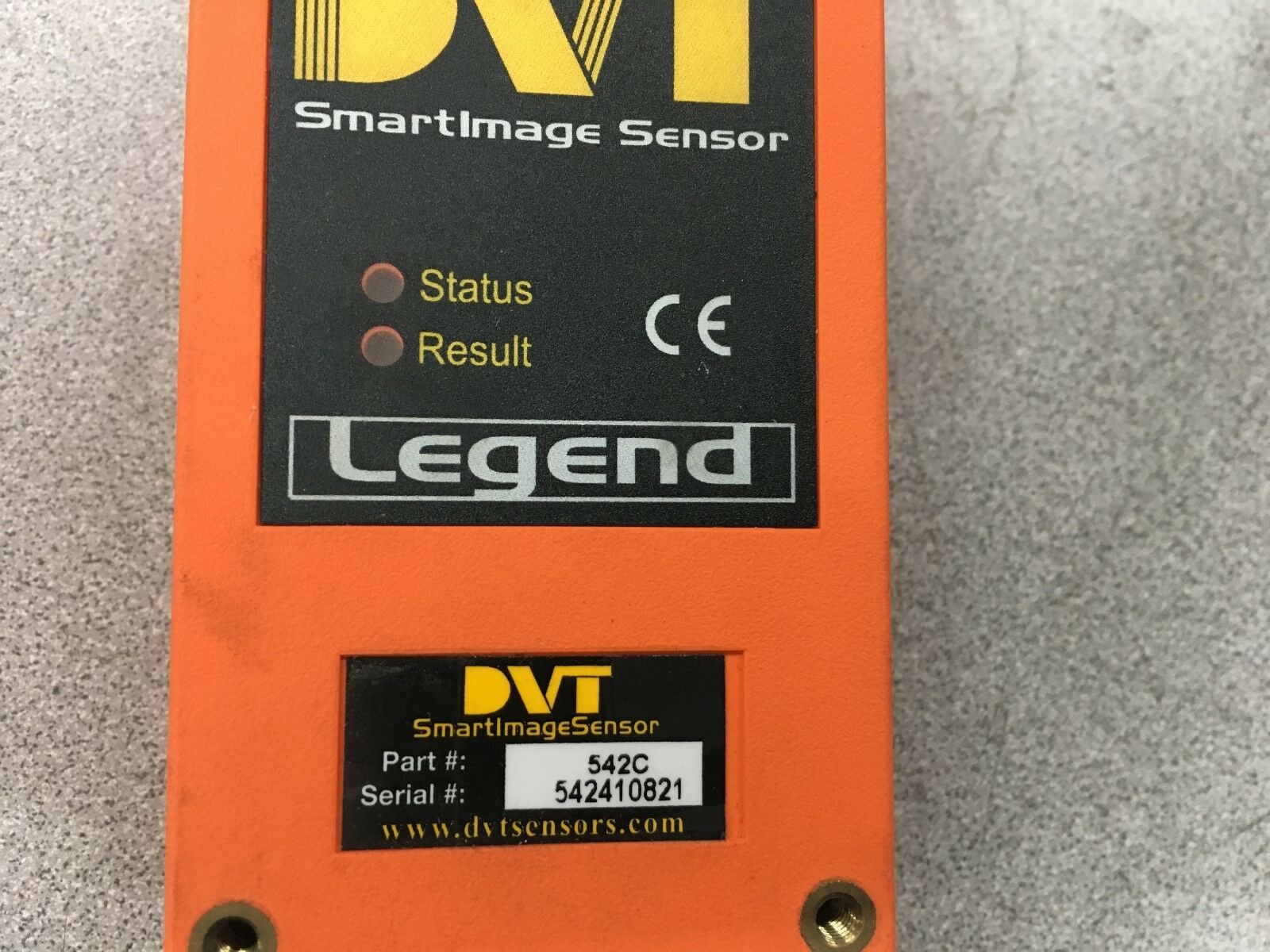 NEW NO BOX DVT SMARTIMAGE SENSOR 542C *NO LENS*