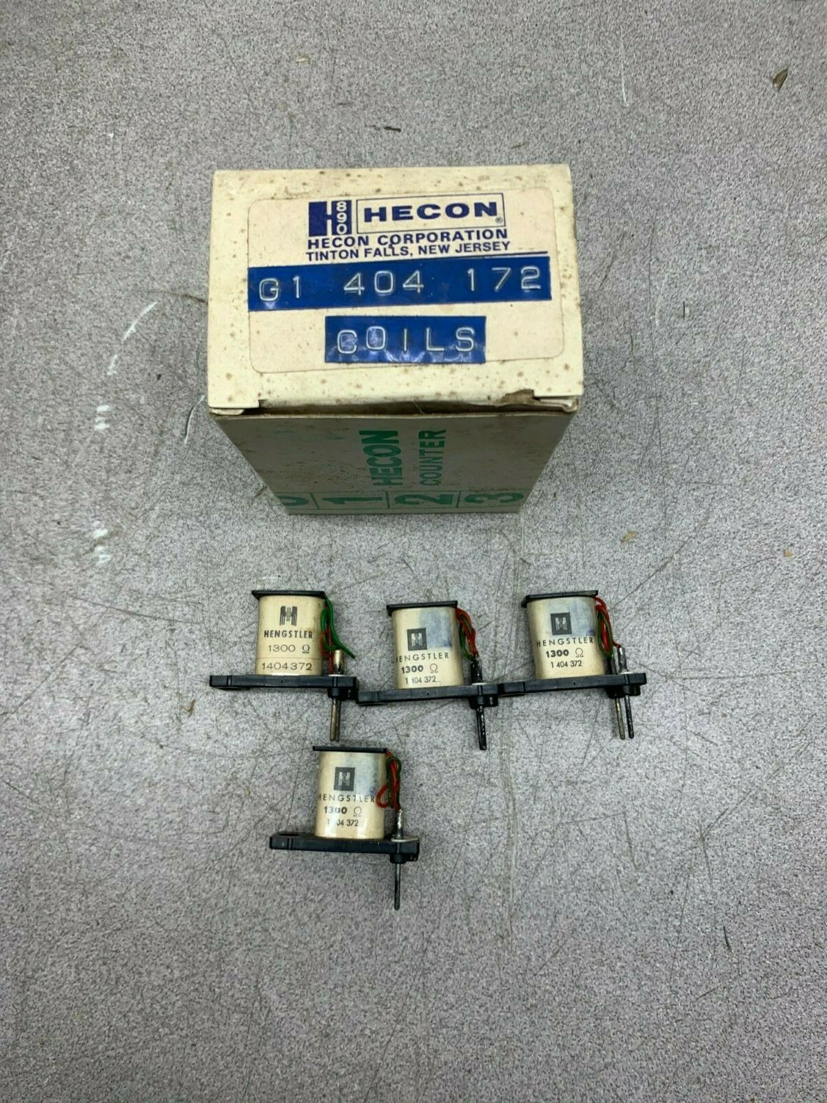 BOX OF 4 NEW IN BOX HECON COILS G1 4040 172