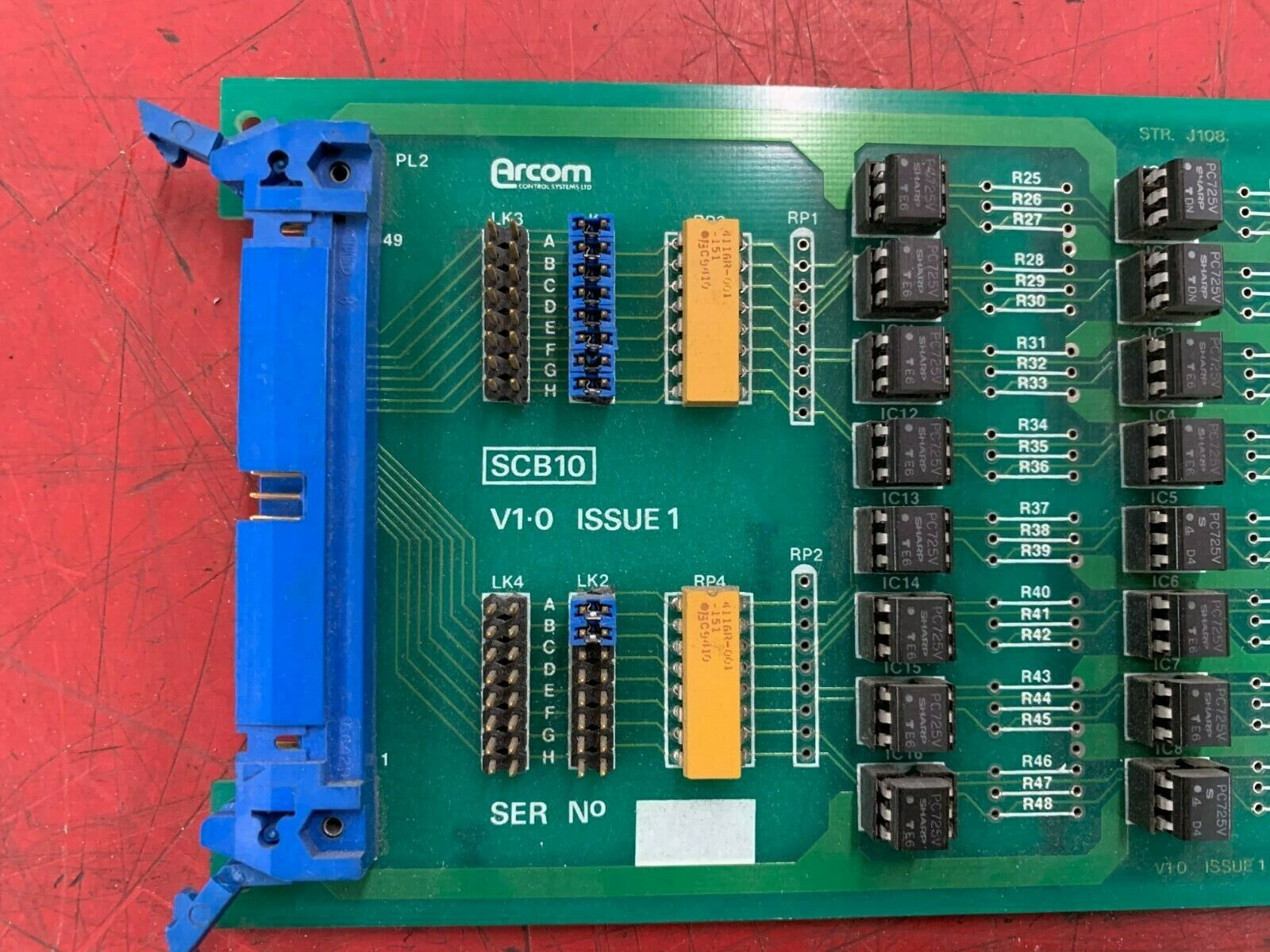 USED ARCOM SCB10 V1.0 CIRCUIT BOARD