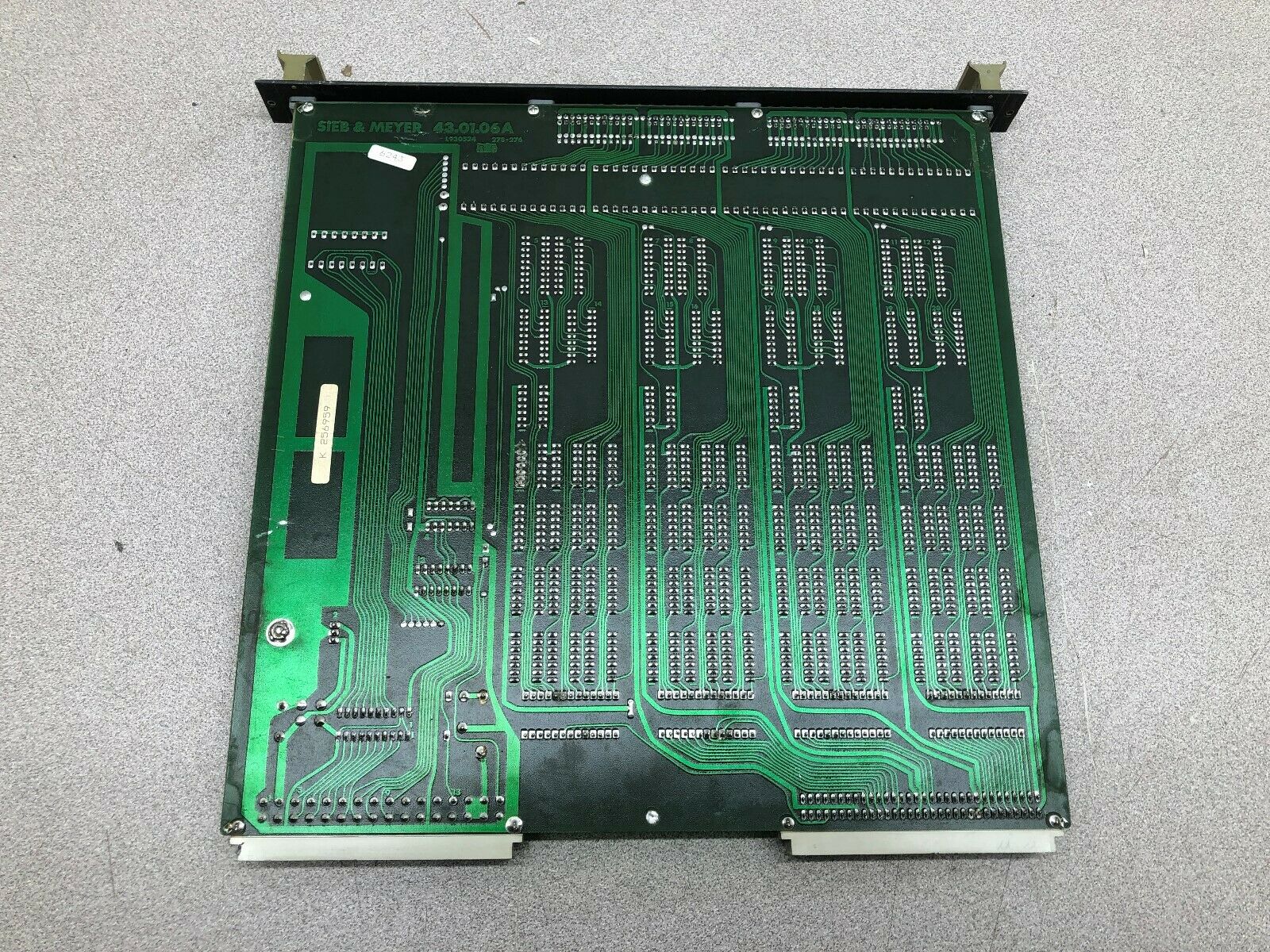 USED SIEB & MEYER SPINDLE OUTPUT BOARD 43.01.06A