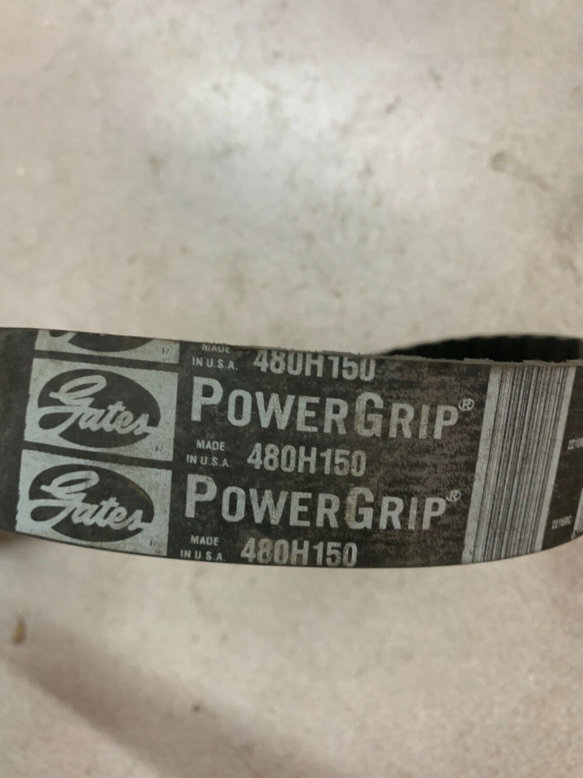 NEW NO BOX GATES POWERGRIP BELT 480H150