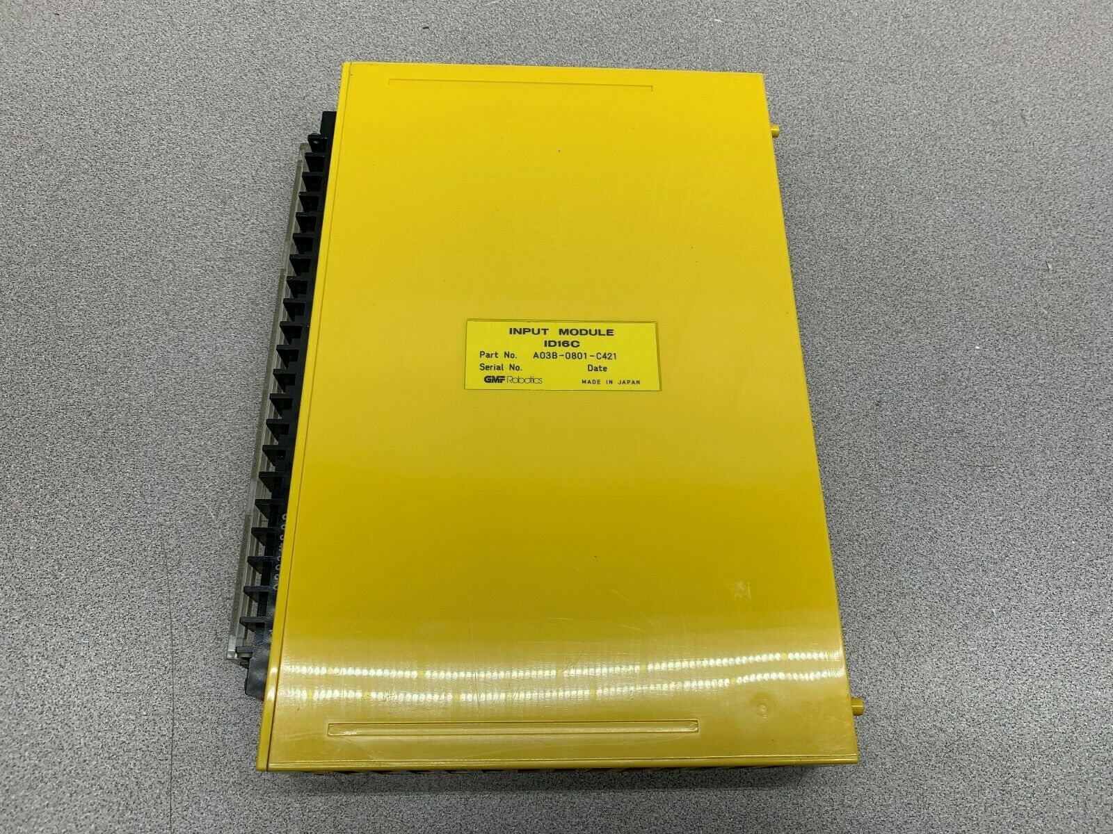 USED GMF ROBOTICS INPUT MODULE A03B-0801-C421