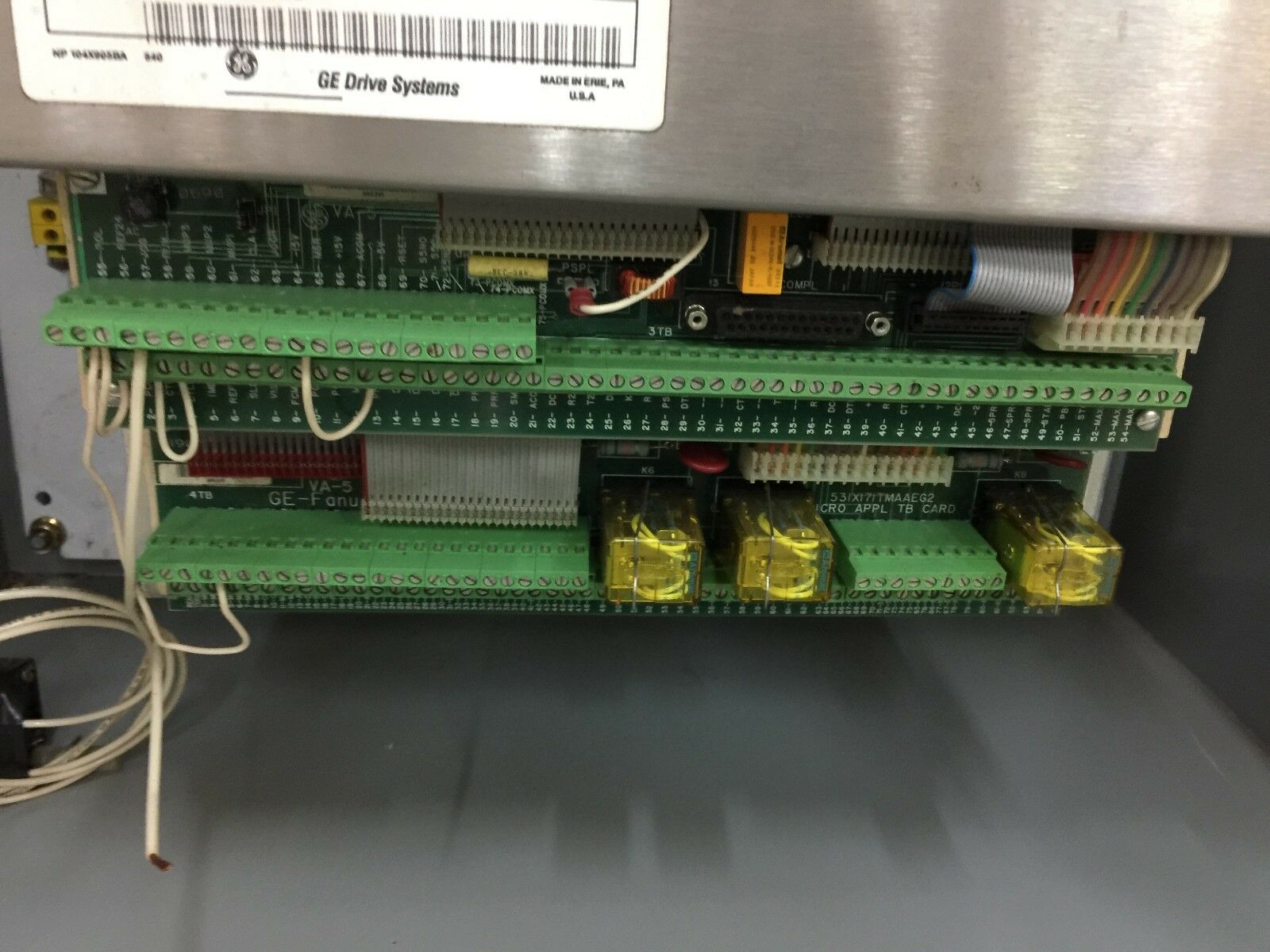 ge様ご確認ページ NEW NO BOX GE DC-300 460VAC 13AMPS 3PH 7.5HP ADJUSTABLE SPEED DRIVE 7V