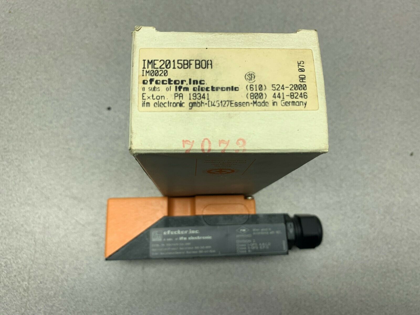 NEW IN BOX EFECTOR SENSOR IME2015BFB0A