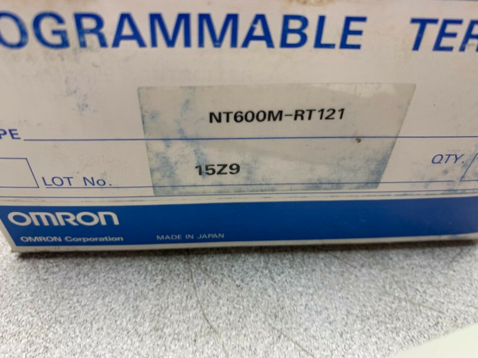 NEW IN BOX OMRON INTERFACE MODULE NT600M-RT121