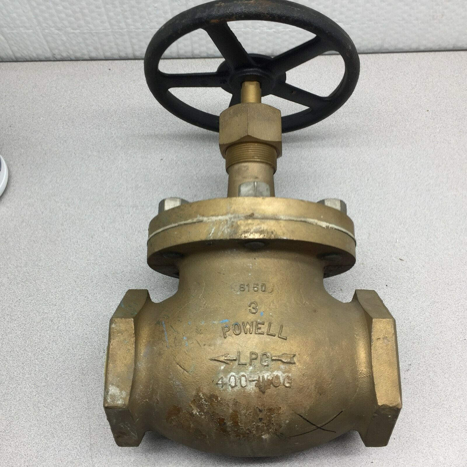 NEW NO BOX POWELL 400-WOG LPG 3" GATE VALVE 8150