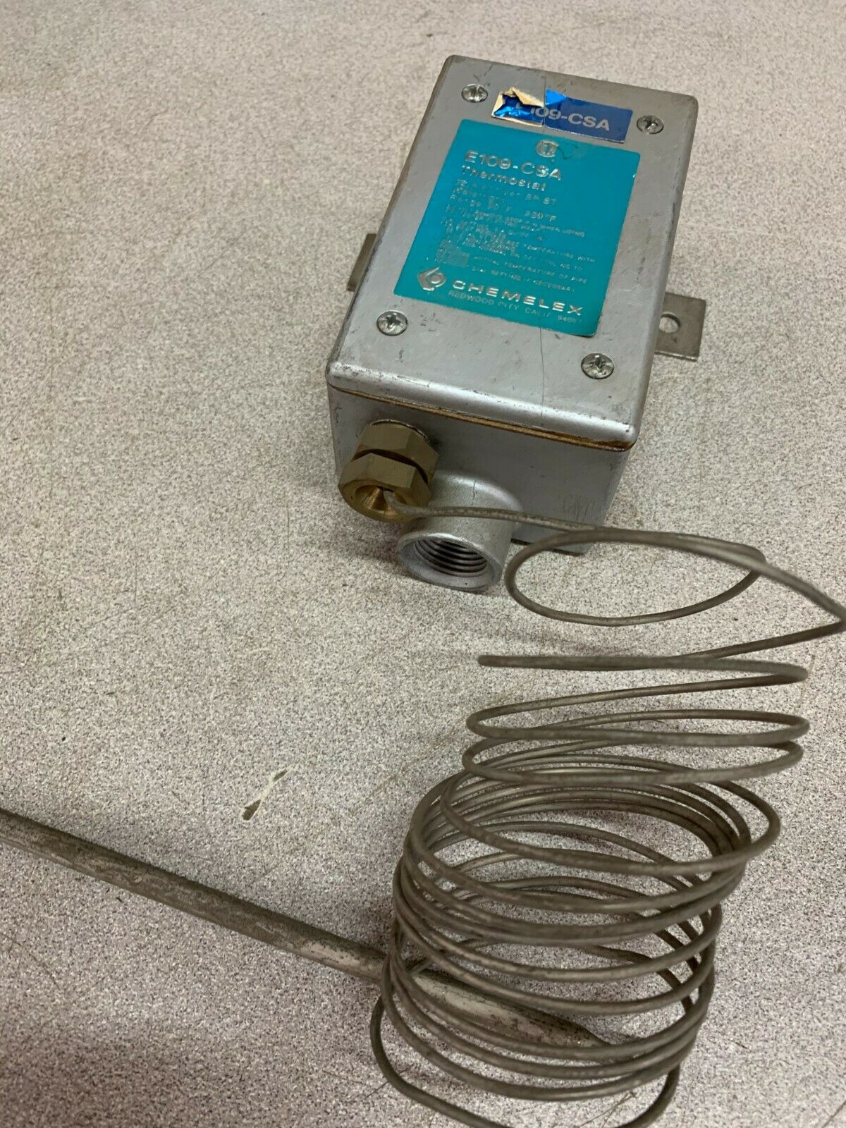 USED CHEMELEX THERMOSTAT E109-CSA