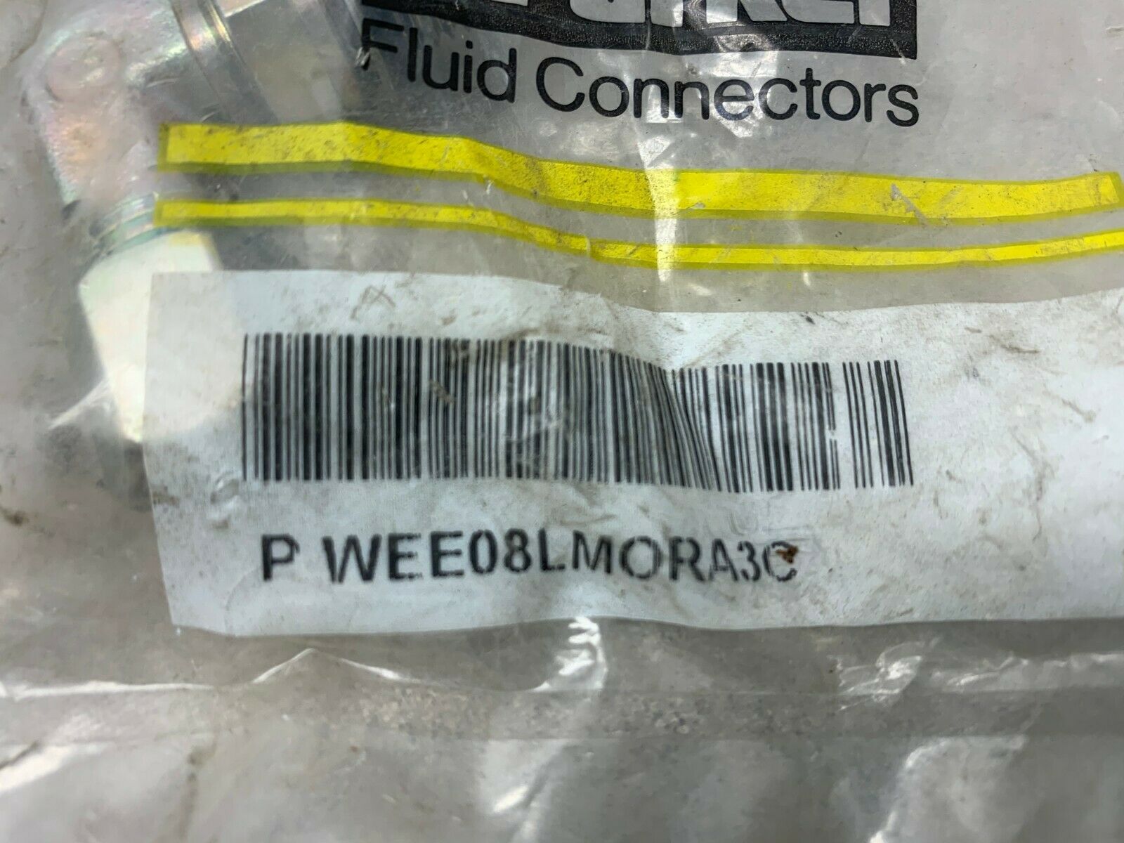 NEW IN PACKAGE PARKER FLUID CONNECTOR PWEE08LMORA43C