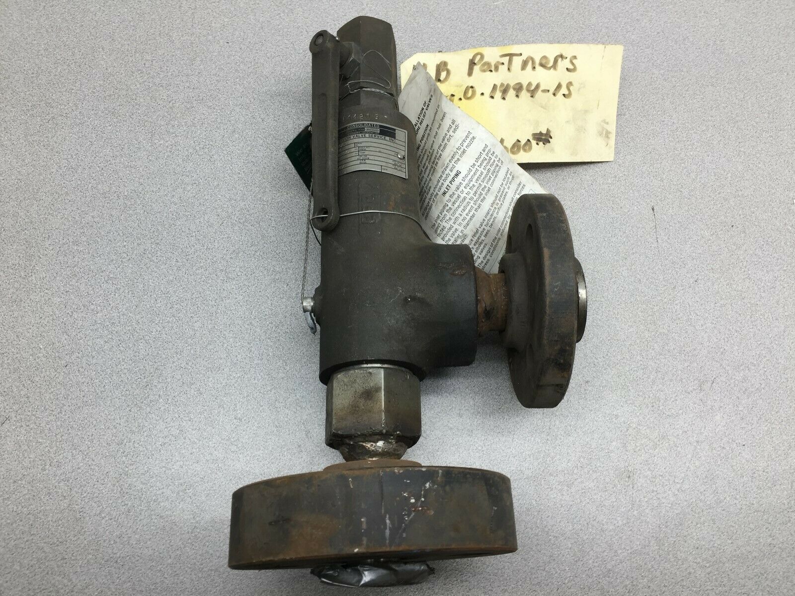 NEW NO BOX DRESSER PRESSURE RELIEF VALVE 1995-HPT-1